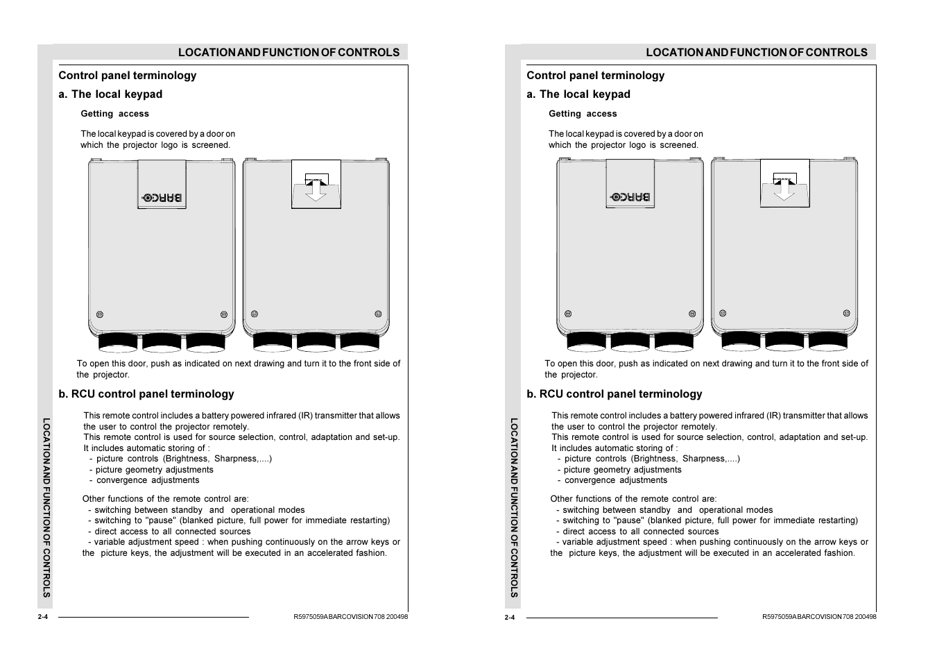 Barco R9002328 User Manual | Page 19 / 153