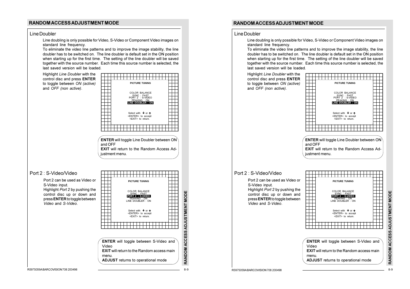 Barco R9002328 User Manual | Page 86 / 153