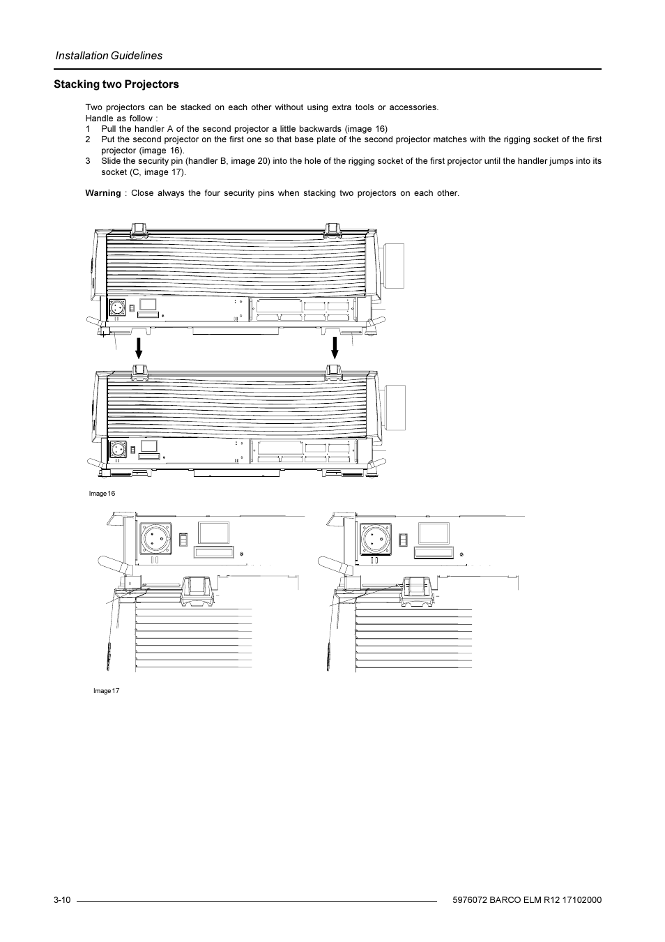 Barco R9001490 User Manual | Page 24 / 93