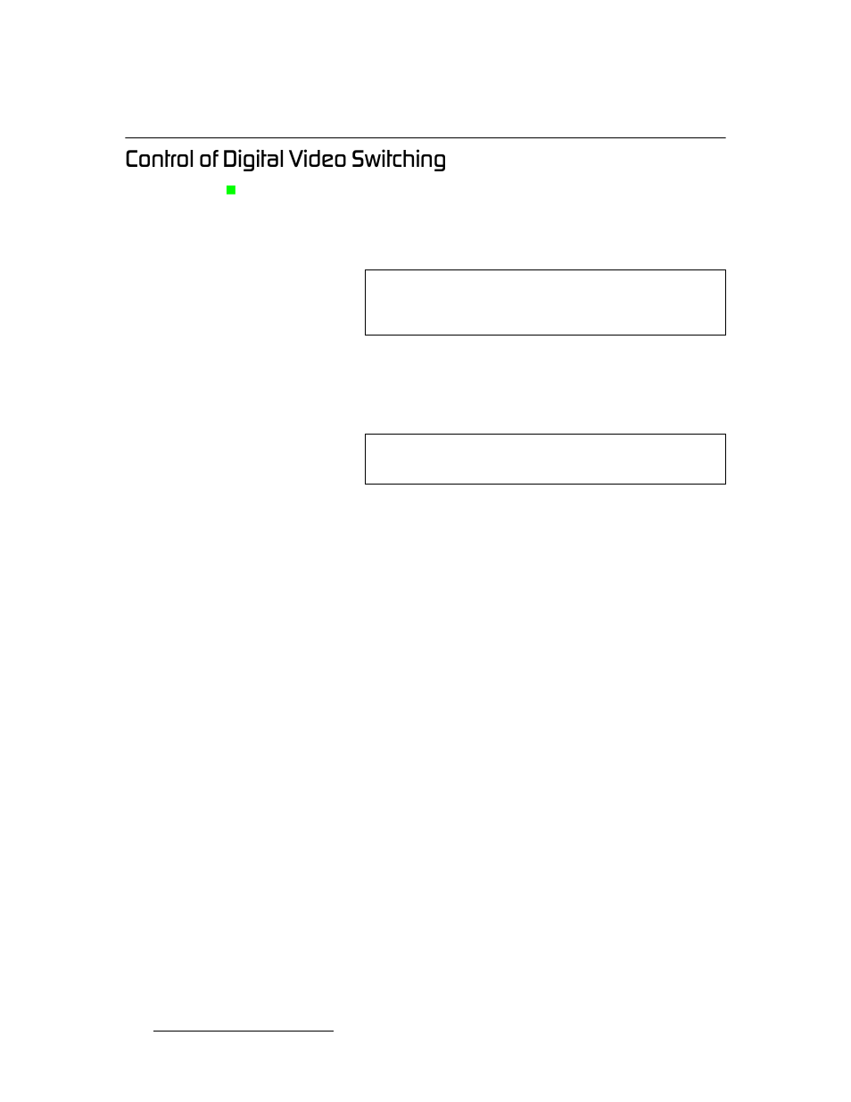 Control of digital video switching, Зенкзд=зс=aáöáí~ä=sáçéç=pïáíåüáåö | Barco MatrixPRO HD/SD-SDI User Manual | Page 38 / 90