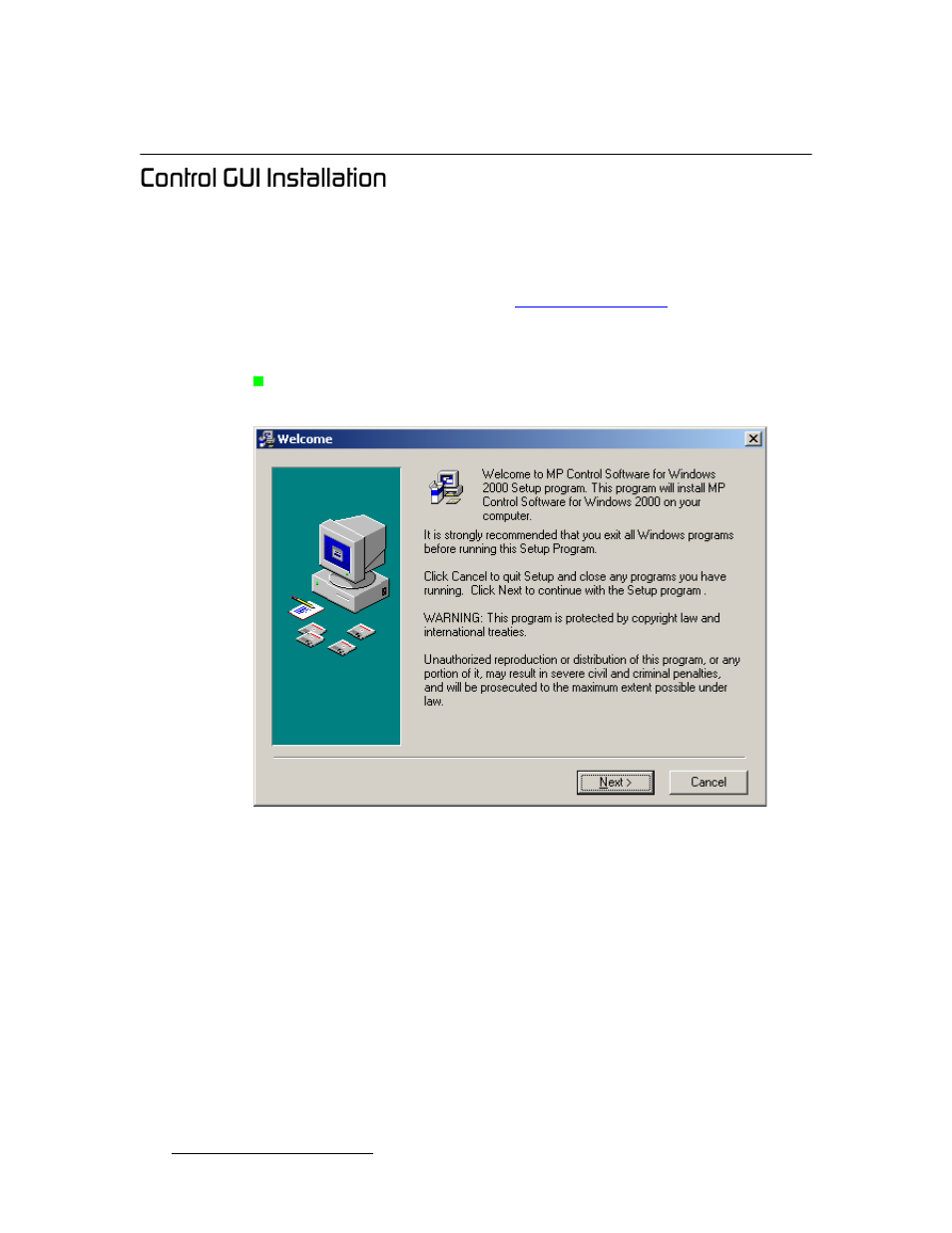 Control gui installation, Зенкзд=drf=fåëí~дд~нбзе | Barco MatrixPRO HD/SD-SDI User Manual | Page 42 / 90