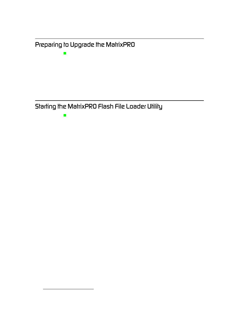 Preparing to upgrade the matrixpro, Starting the matrixpro flash file loader utility, Mêéé~кбец=нз=réöê~зй=ньй=j~íêáñmol | Pн~кнбец=ньй=j~íêáñmol=cд~ль=cáäé=iз~зйк=ríáäáíó | Barco MatrixPRO HD/SD-SDI User Manual | Page 62 / 90