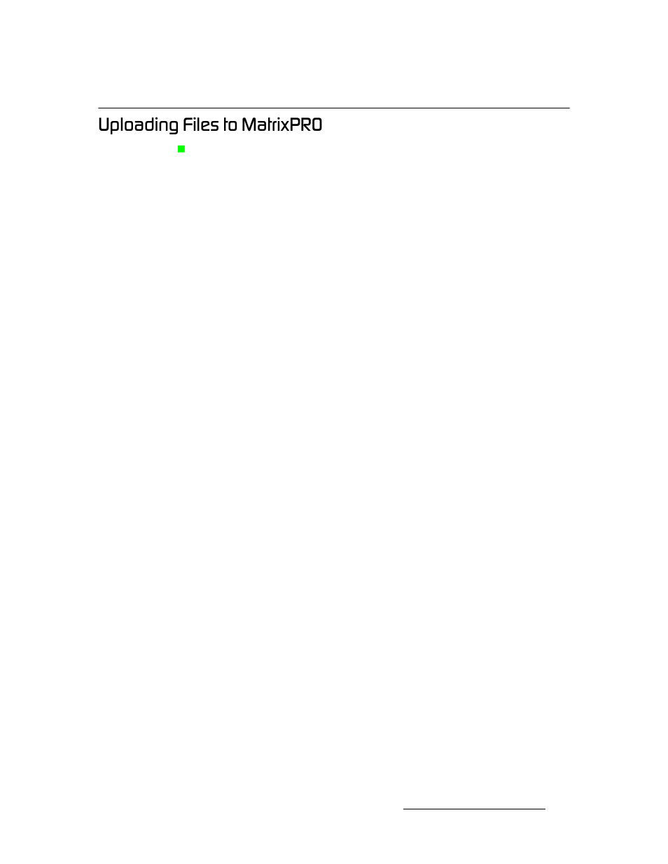 Uploading files to matrixpro, Réäç~збец=cáäéë=íç=j~íêáñmol | Barco MatrixPRO HD/SD-SDI User Manual | Page 63 / 90