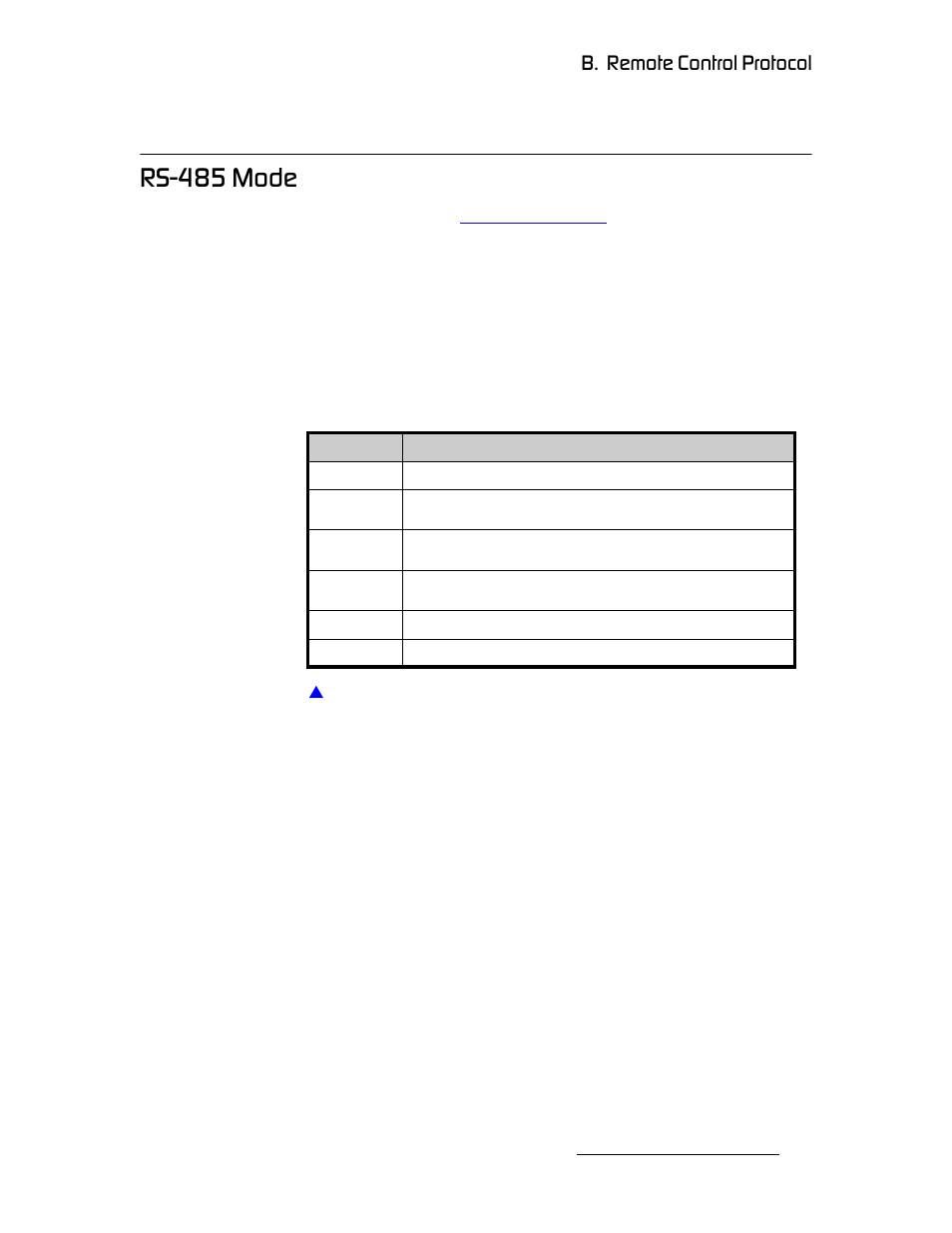 Rs-485 mode, Opjqur=jççé, K==oéãçíé=`зенкзд=mêçíçåçä | Barco MatrixPRO HD/SD-SDI User Manual | Page 73 / 90