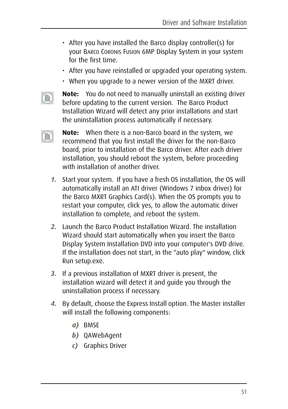Barco Coronis Fusion MDCC 6130 User Manual | Page 51 / 80