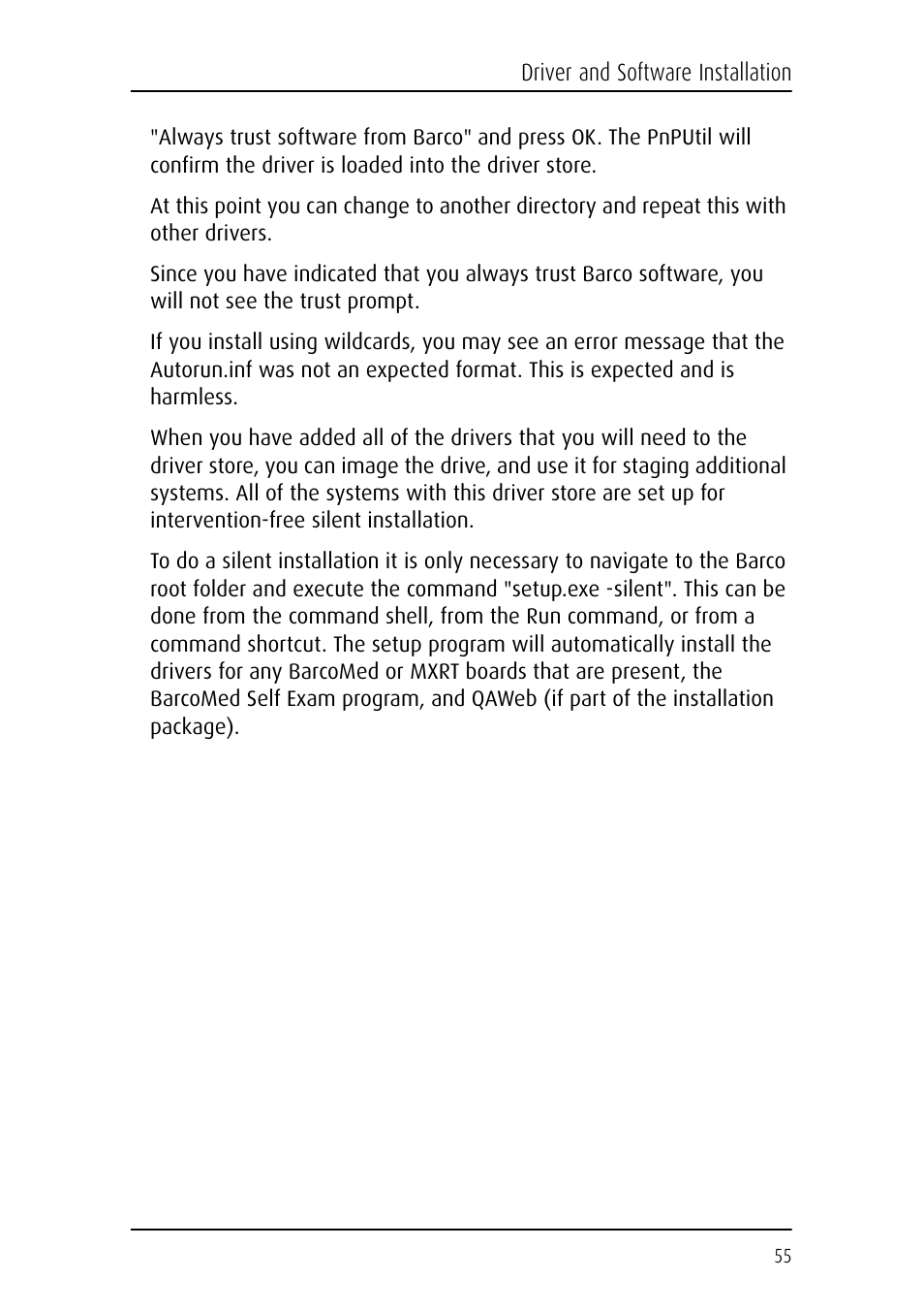 Barco Coronis Fusion MDCC 6130 User Manual | Page 55 / 80