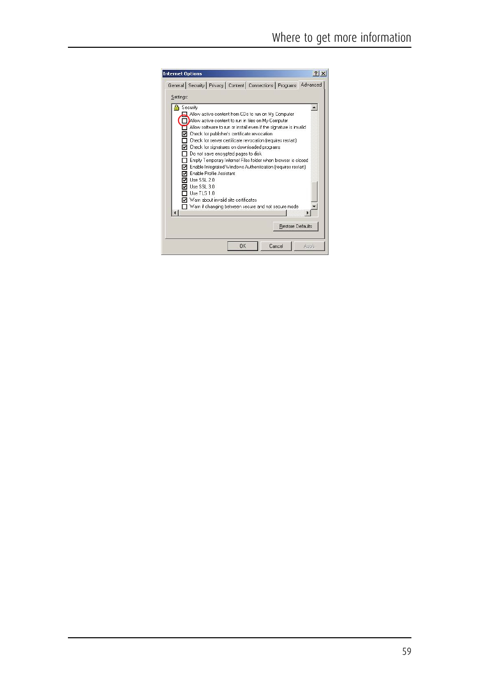 Barco Coronis Fusion MDCC 6130 User Manual | Page 59 / 80