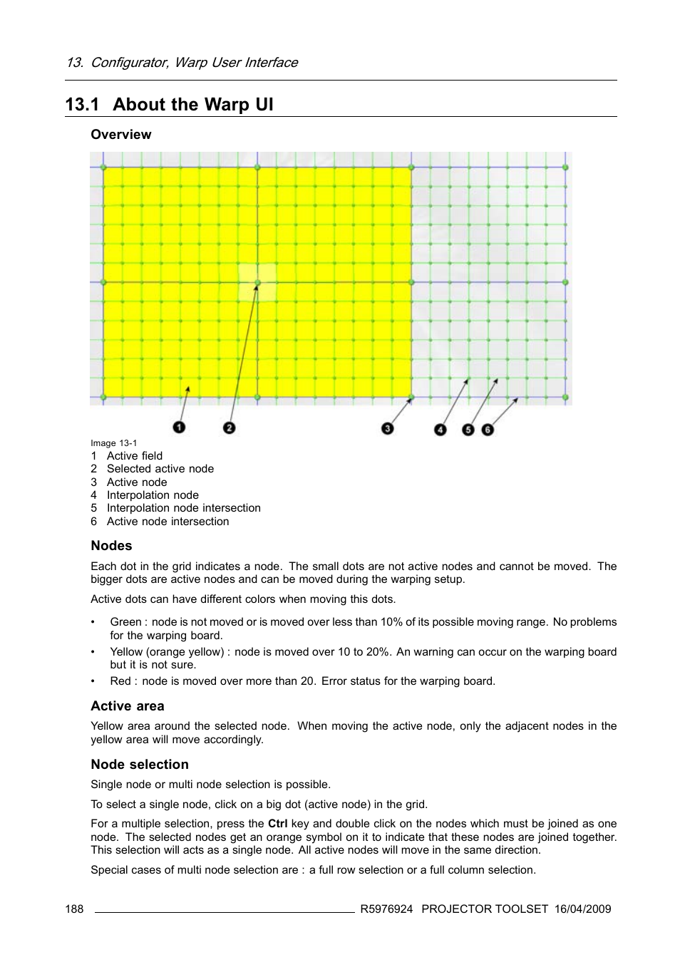 1 about the warp ui, About the warp ui, Configurator, warp user interface | Barco R5976924 User Manual | Page 192 / 245