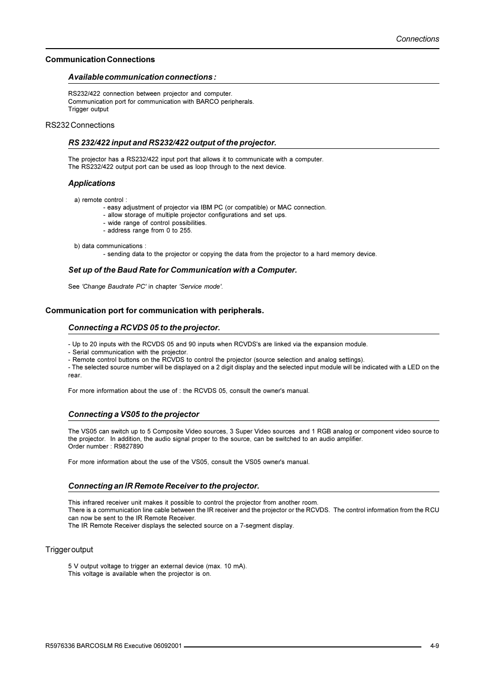 Barco R9002790 User Manual | Page 28 / 83