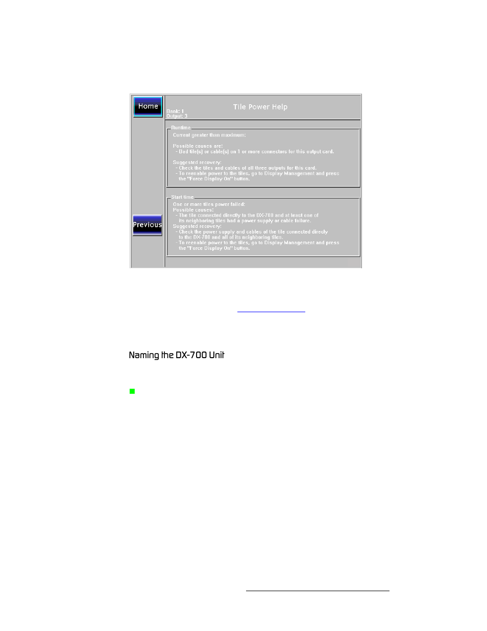 Naming the dx-700 unit, Sect, K~гбец=ньй=aujtmm=råáí | Operation | Barco DX-700 User Manual | Page 141 / 230