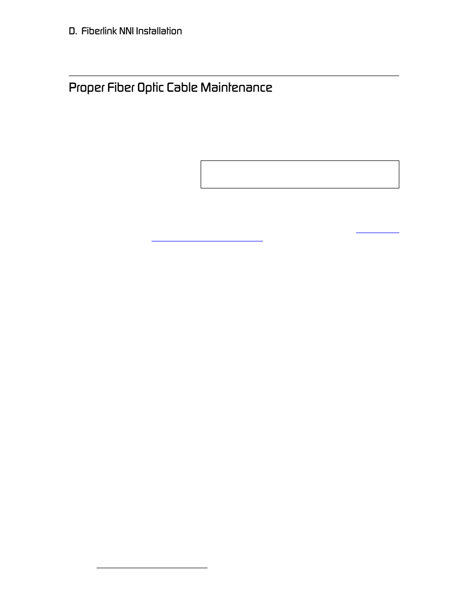 Proper fiber optic cable maintenance, Proper fiber optic, Cable maintenance | Sect, Mêçééê=cáäéê=léíáå=`~ääé=j~бенйе~еей, Ak==cáäéêäáåâ=kkf=fåëí~дд~нбзе | Barco DX-700 User Manual | Page 216 / 230