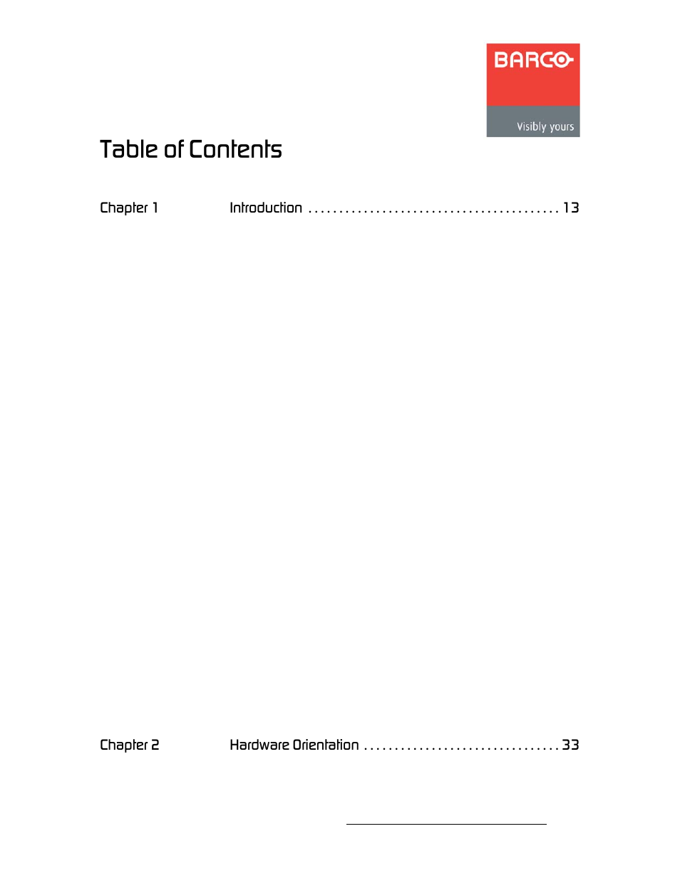 Barco DX-700 User Manual | Page 7 / 230