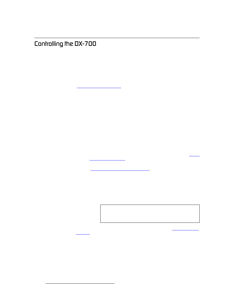Controlling the dx-700, Зенкзддбец=ньй=aujtmm | Barco DX-700 User Manual | Page 76 / 230