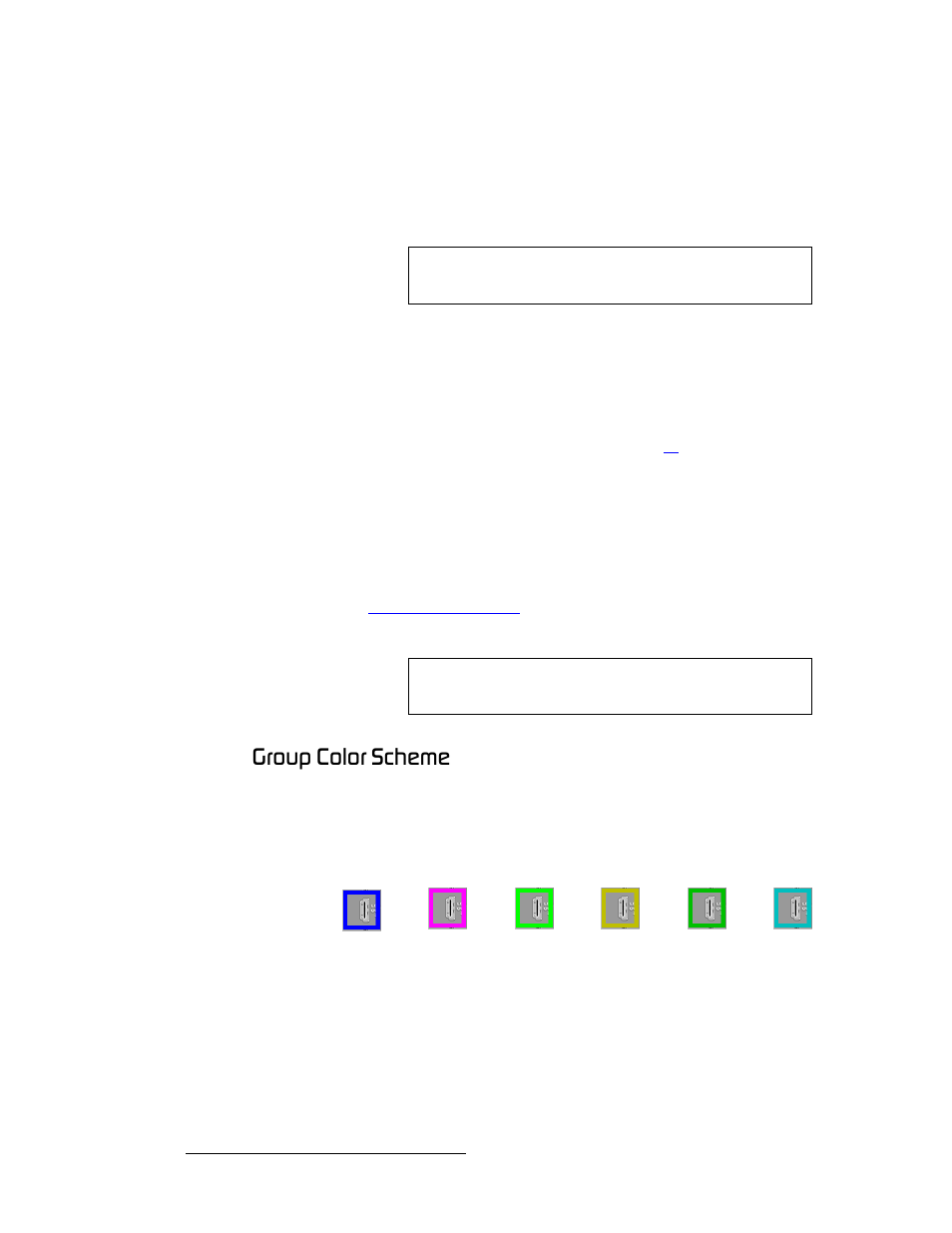 Group color scheme, Dêçìé=`здзк=påüéãé, Operation | Barco DX-700 User Manual | Page 92 / 230
