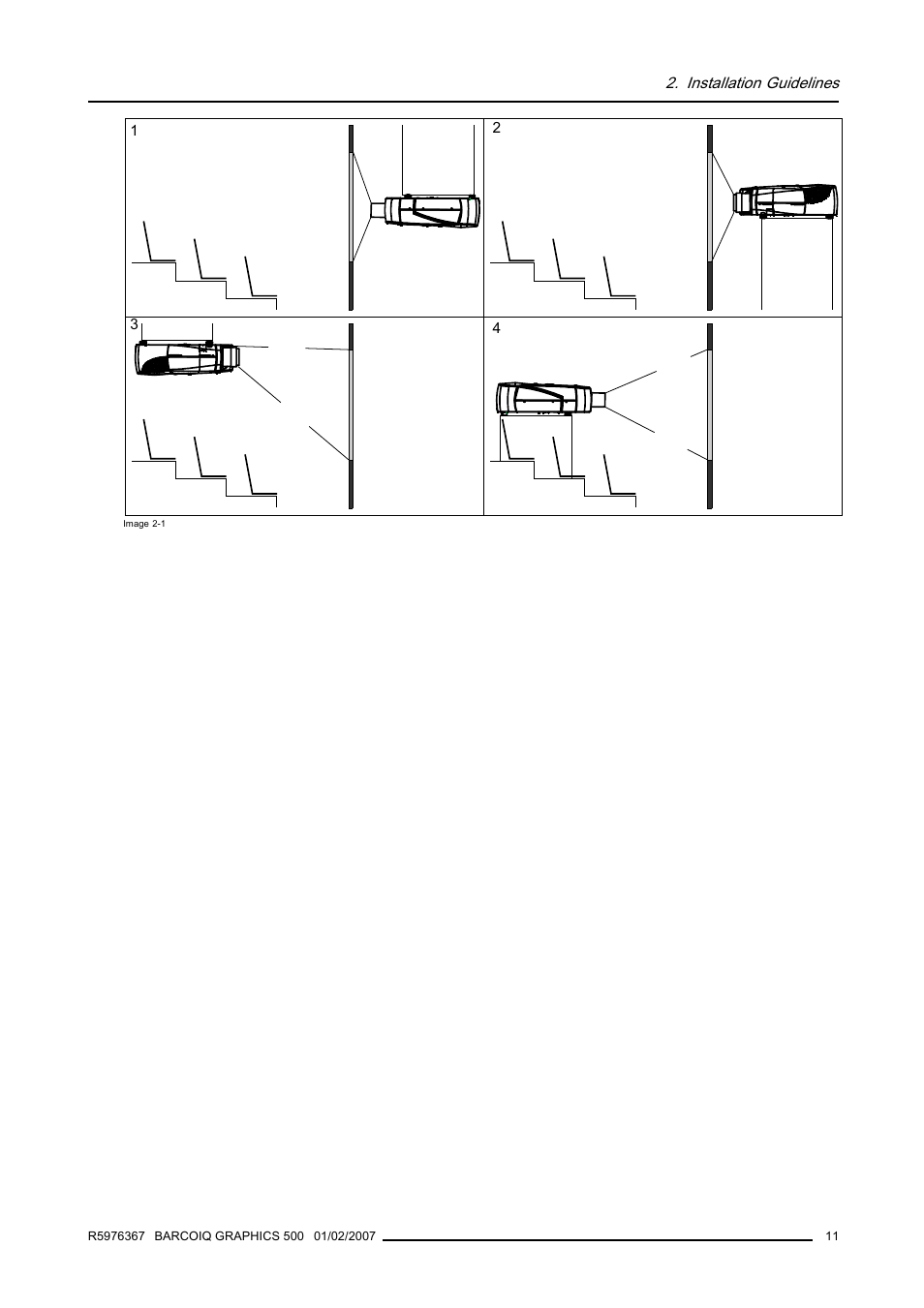 Barco GRAPHICS 500 R9002930 User Manual | Page 15 / 143