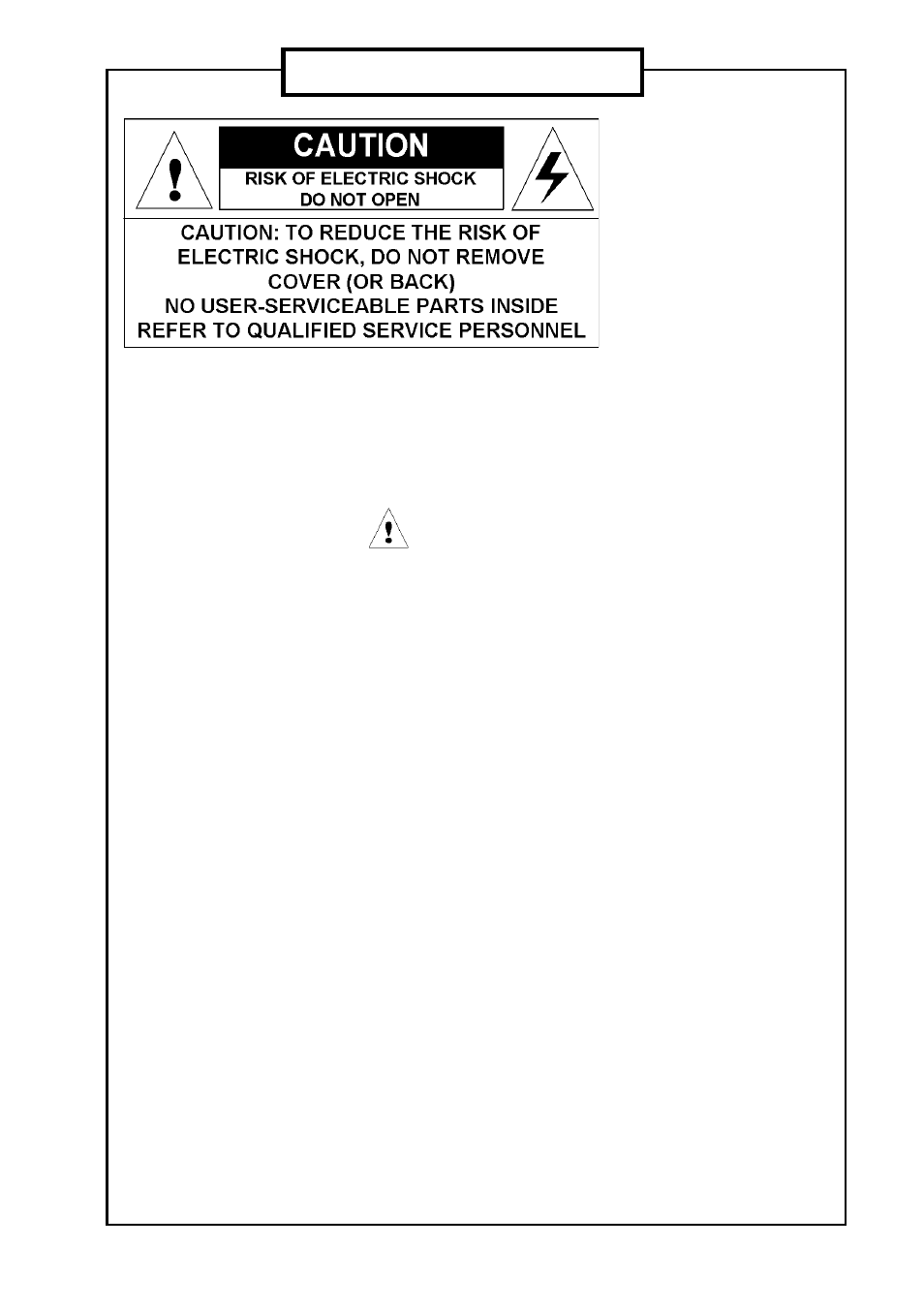 Safety instructions | Barco MFCD 1218 User Manual | Page 2 / 19