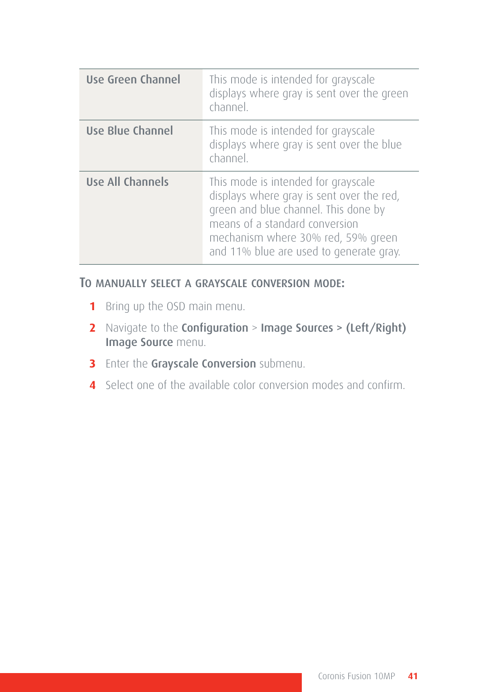 Barco Coronis Fusion 10MP User Manual | Page 41 / 80