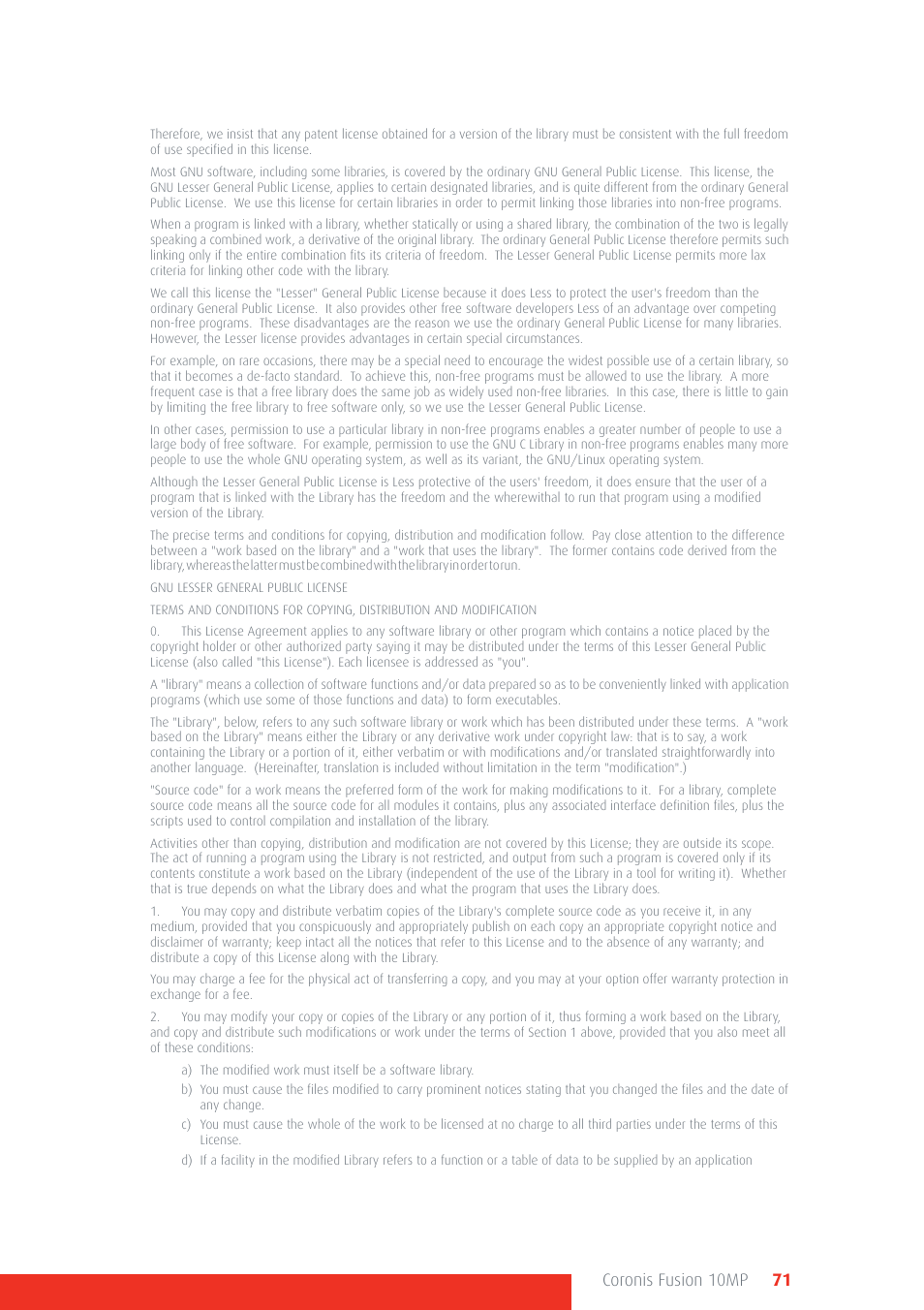 Coronis fusion 10mp 71 | Barco Coronis Fusion 10MP User Manual | Page 71 / 80