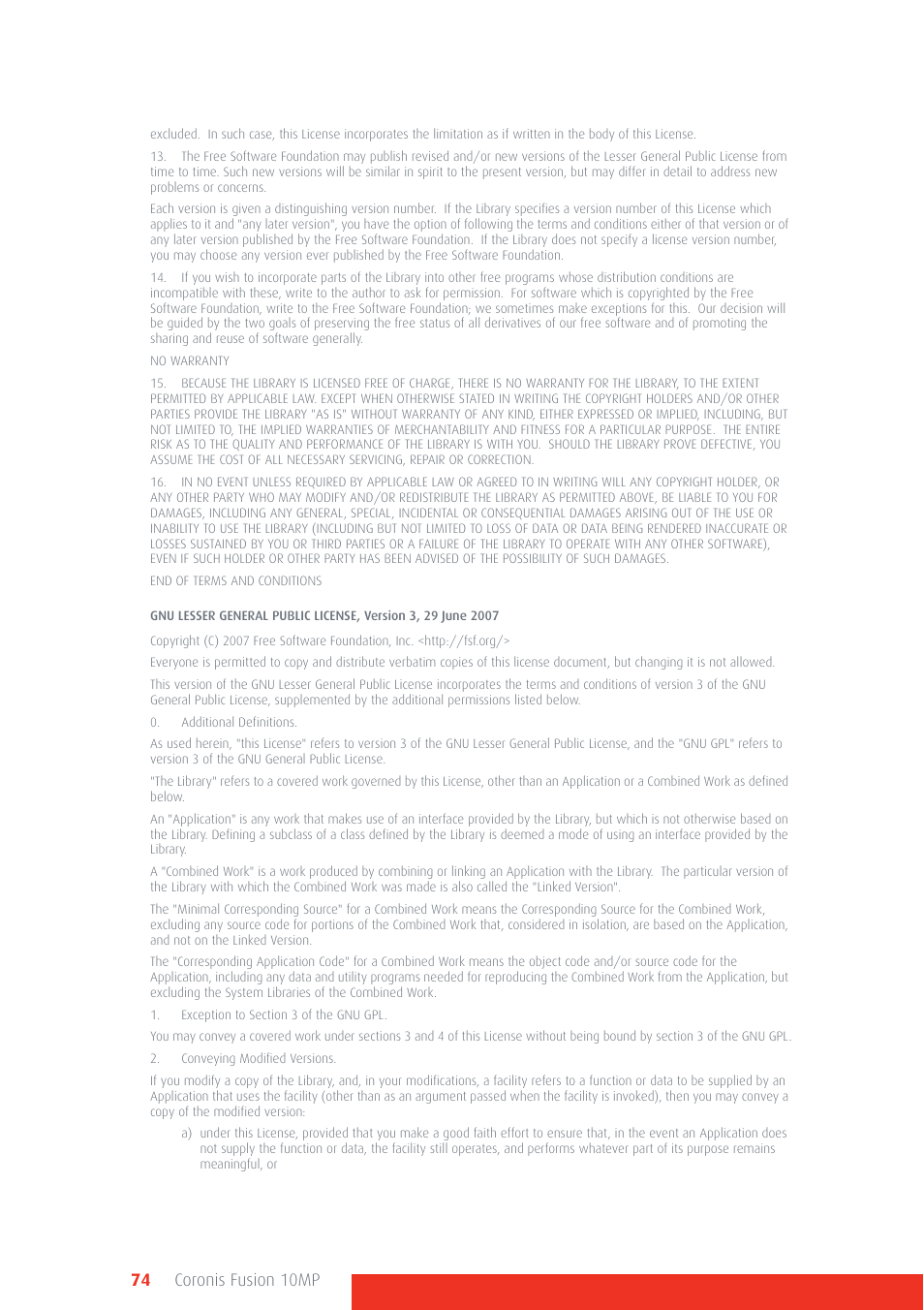 74 coronis fusion 10mp | Barco Coronis Fusion 10MP User Manual | Page 74 / 80