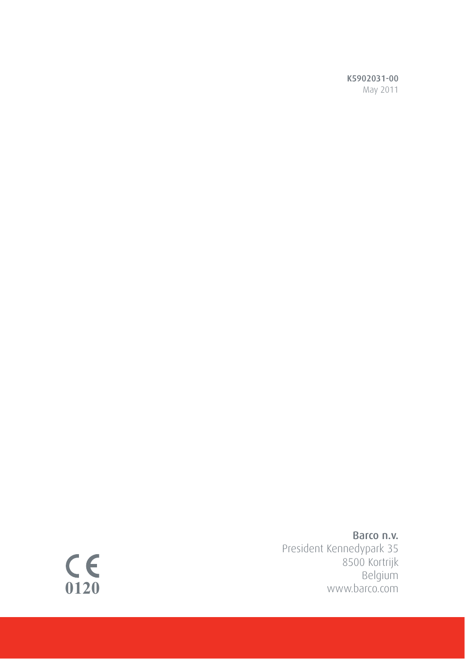 Barco Coronis Fusion 10MP User Manual | Page 80 / 80