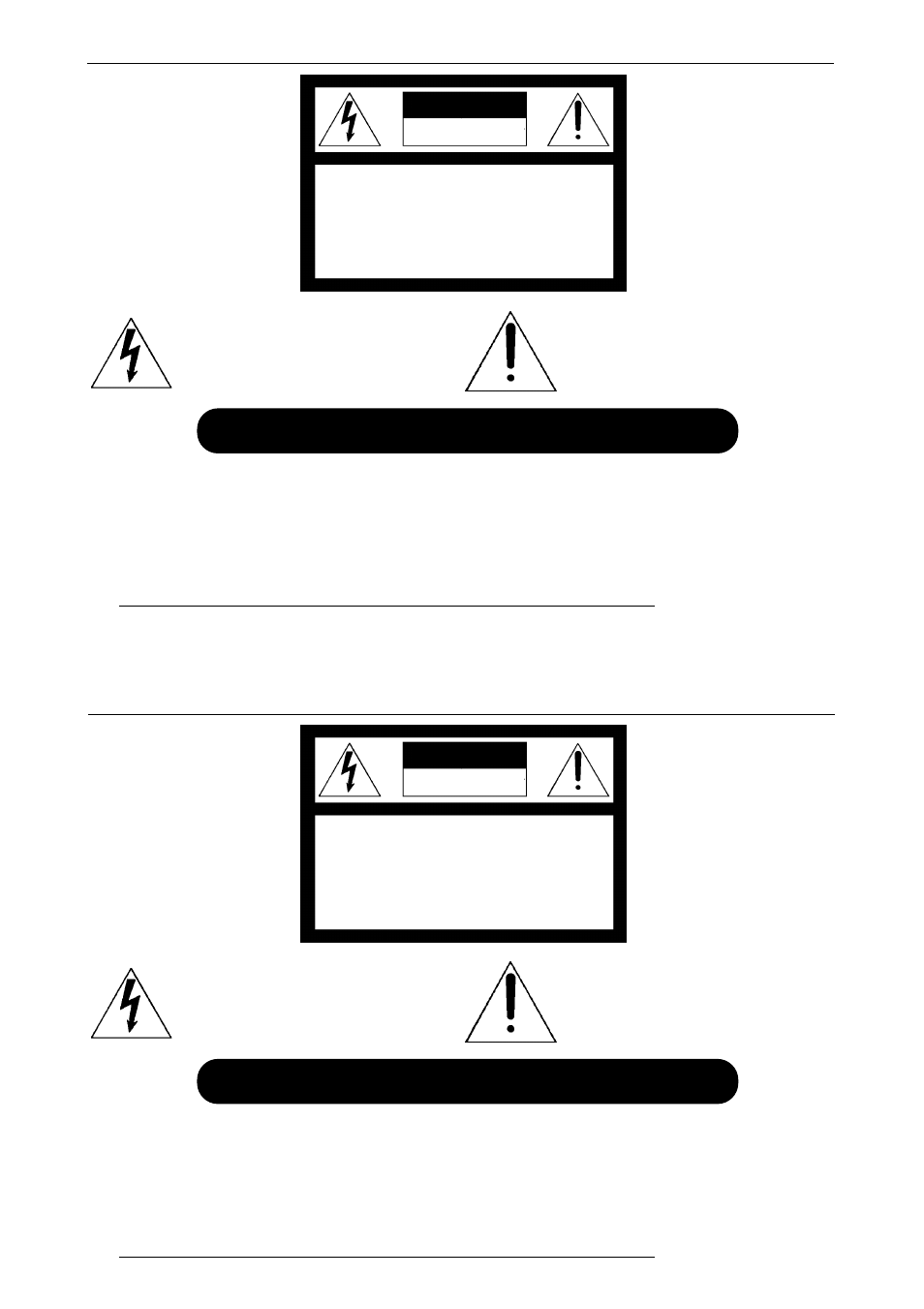 Prescription de sécurtié, Presciptions de sécurité, Fédéral communication commission (fcc statement) | Barco R9001330 User Manual | Page 10 / 131