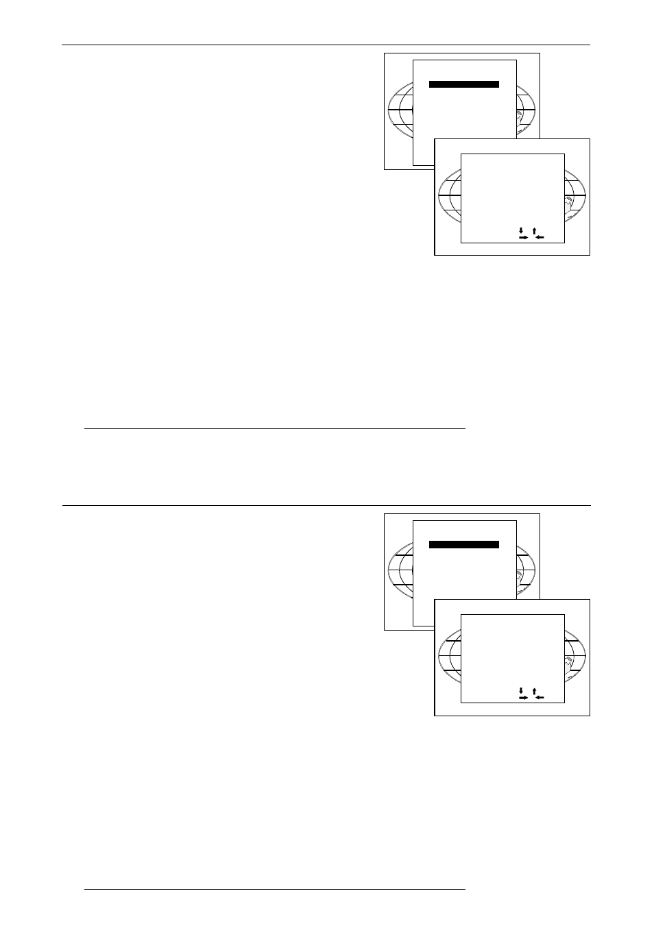 Service mode, Preset input balance, Enter | Exit | Barco R9001330 User Manual | Page 109 / 131
