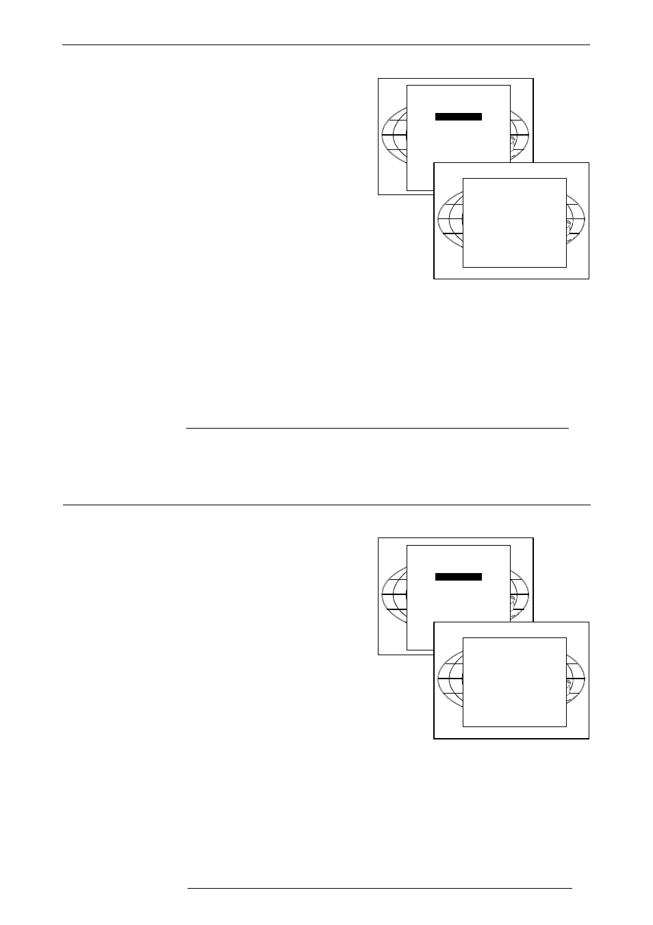 Service mode, 60 hz tracking, Enter | Barco R9001330 User Manual | Page 110 / 131