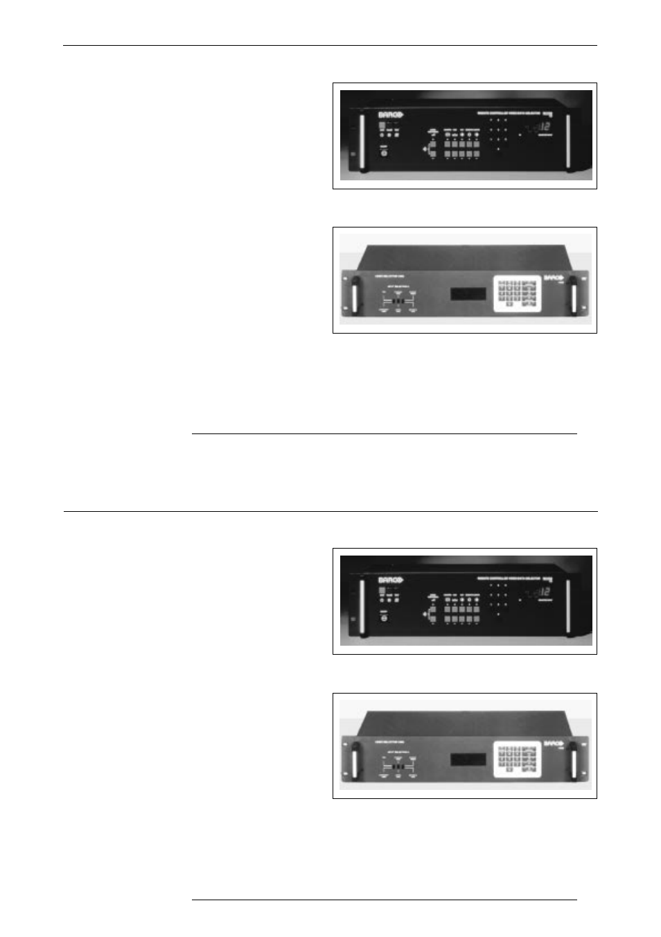 Optional equipment | Barco R9001330 User Manual | Page 114 / 131