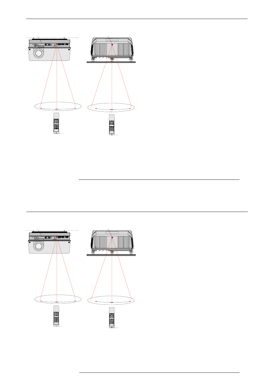 Controlling, Projector address | Barco R9001330 User Manual | Page 58 / 131