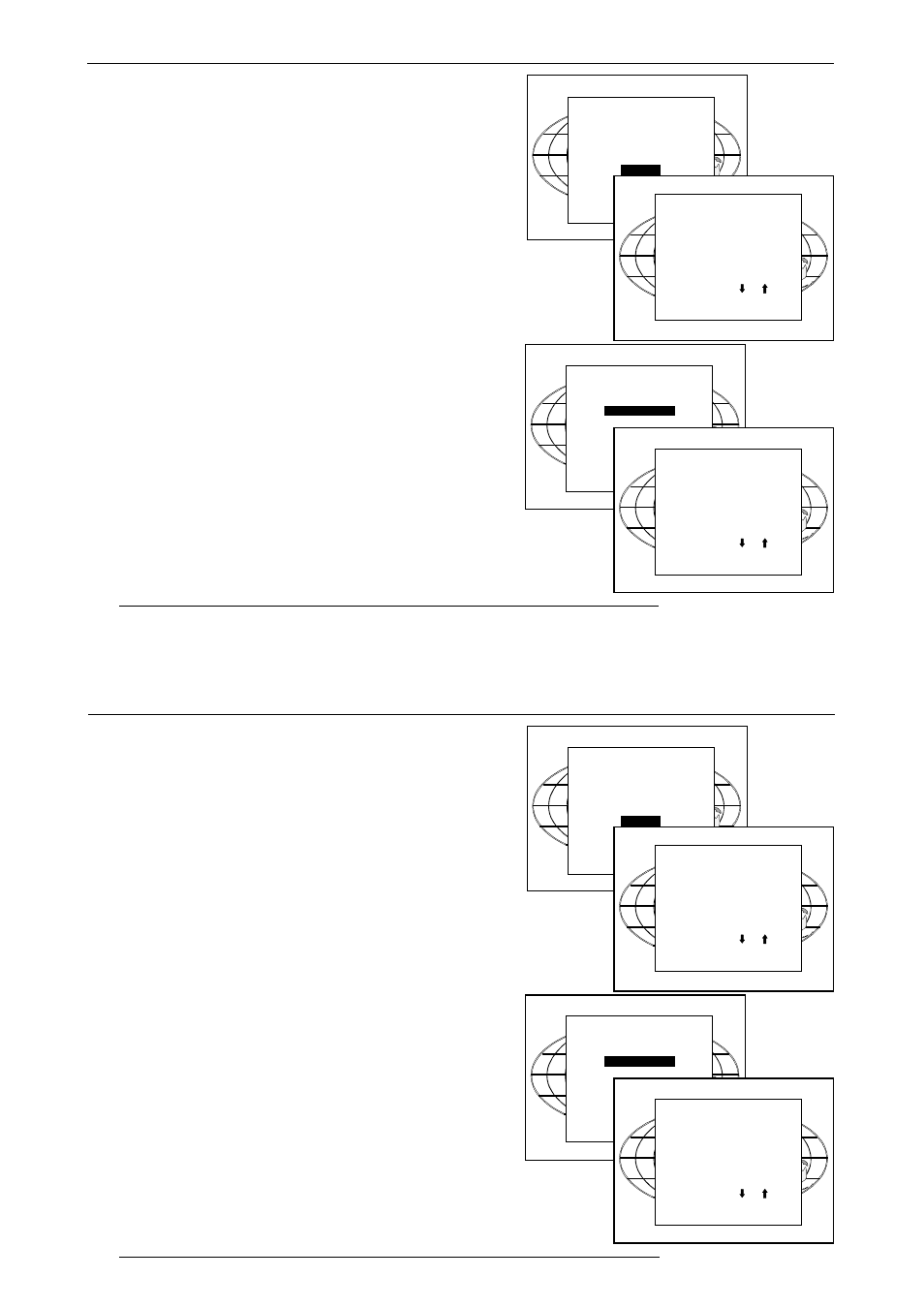 Random access adjustment mode, File options, Picture tuning | Enter | Barco R9001330 User Manual | Page 77 / 131