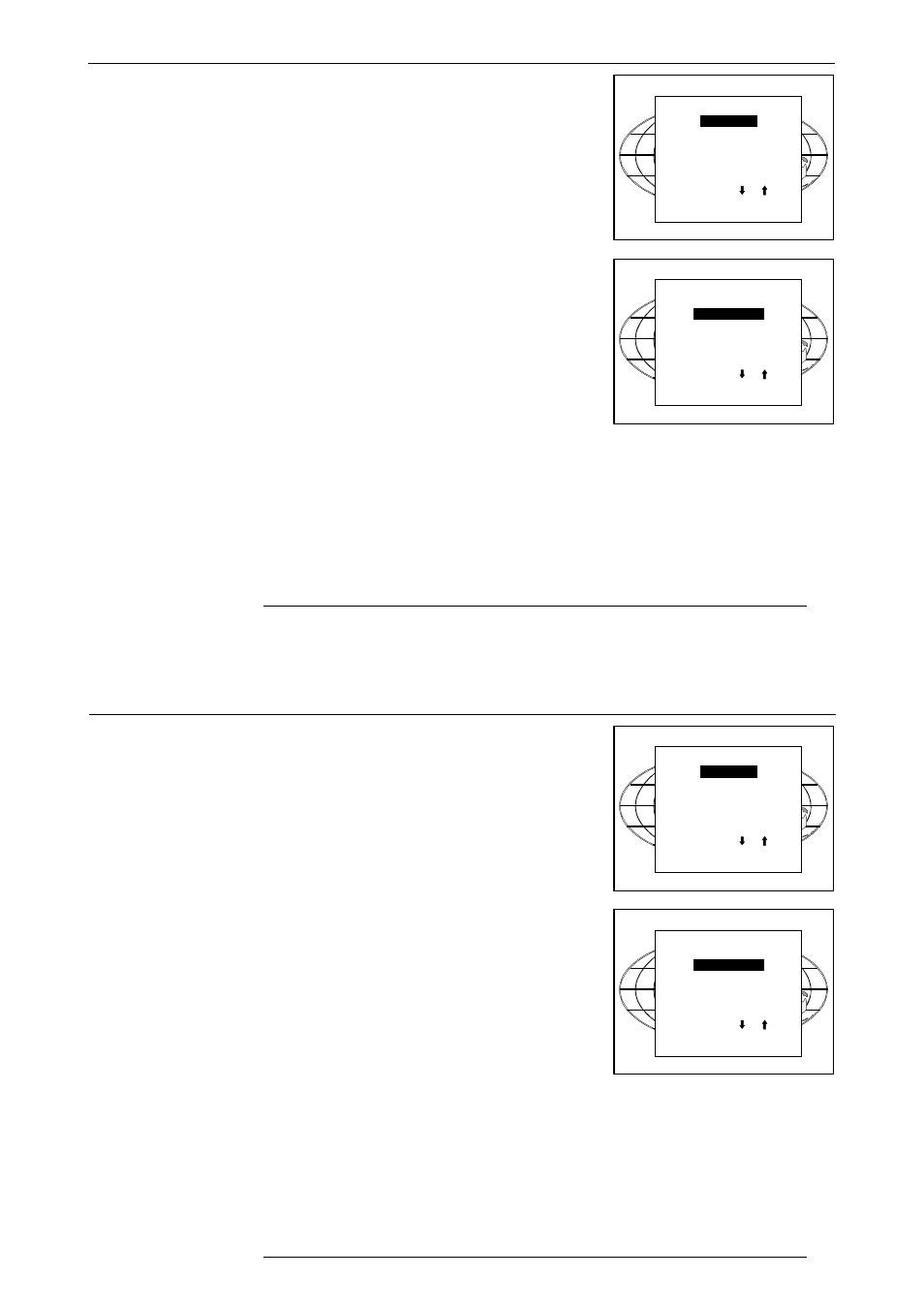 Random access adjustment mode, Sync slow/fast, Still video | Barco R9001330 User Manual | Page 78 / 131
