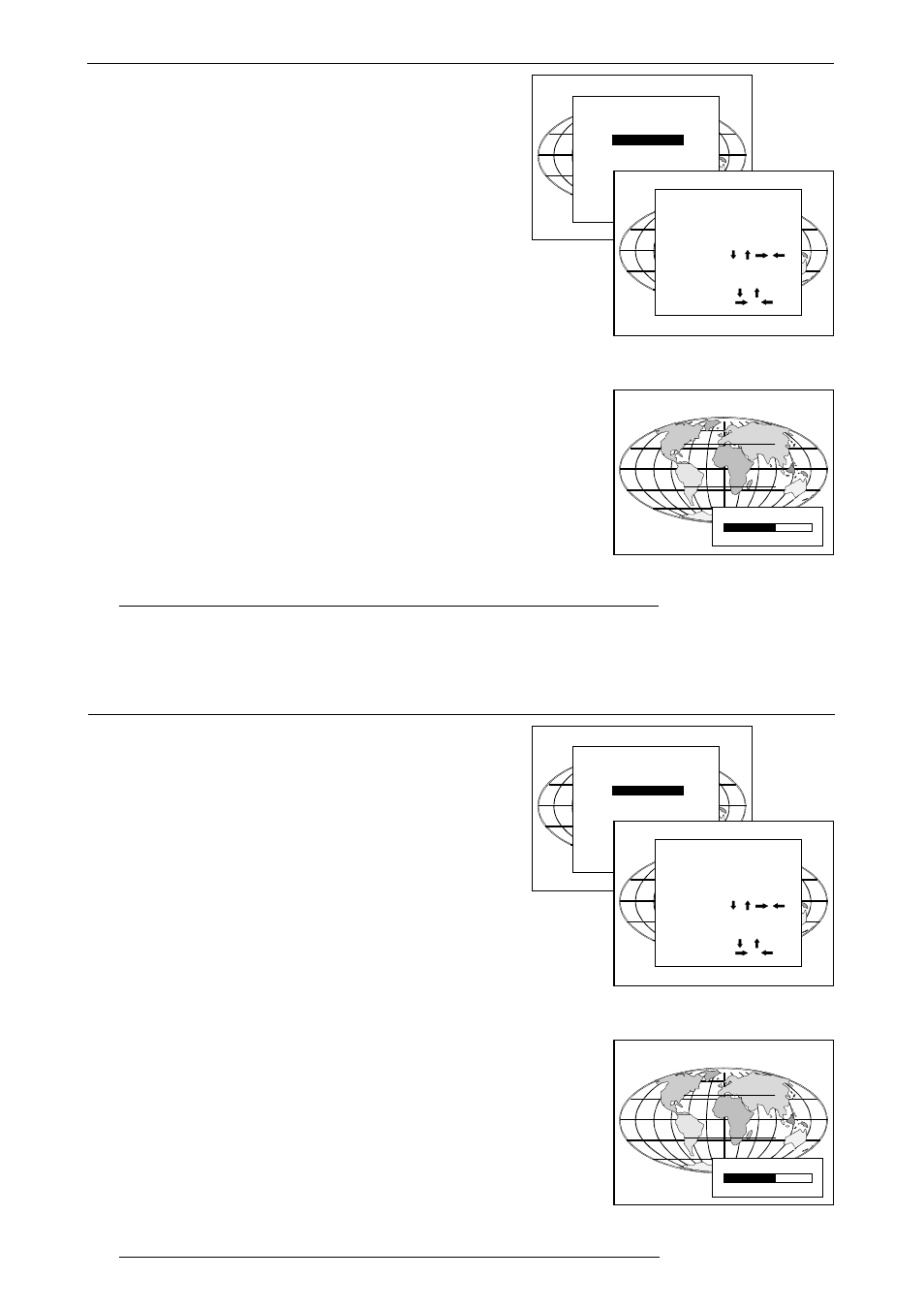 Random access adjustment mode, Color balance, Enter | Barco R9001330 User Manual | Page 79 / 131