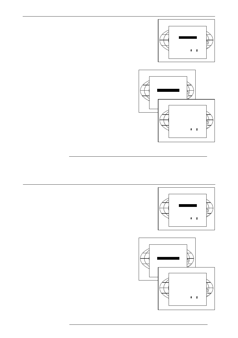 Installation, Configuration, Internal patterns | Enter | Barco R9001330 User Manual | Page 95 / 131