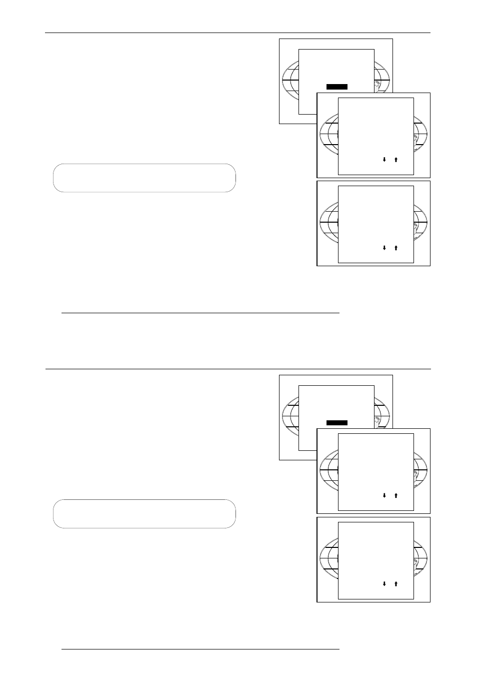 Service mode, Starting up the service mode, Enter | Exit | Barco R9001330 User Manual | Page 97 / 131