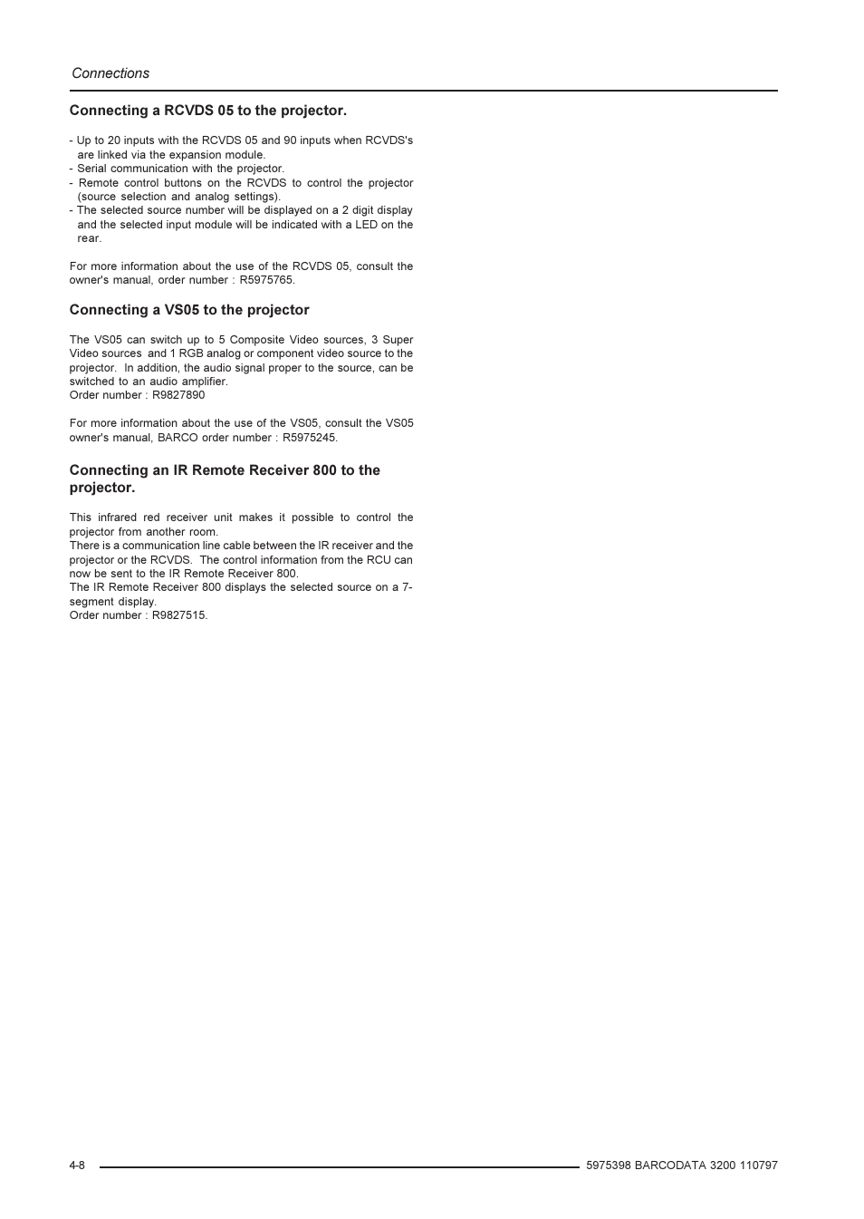 Barco R9001190 User Manual | Page 19 / 48