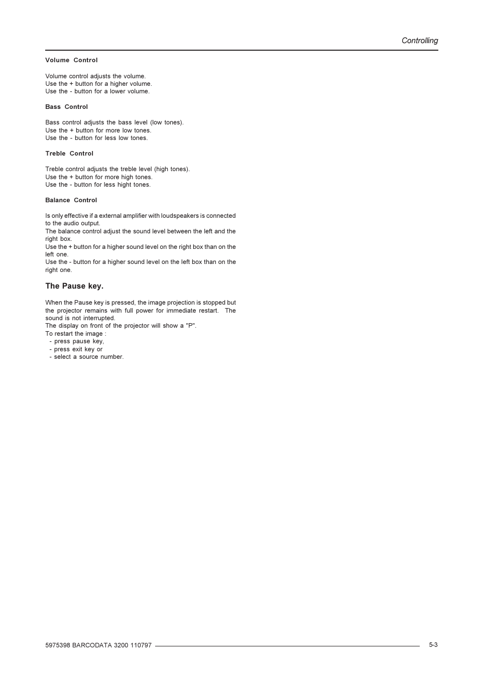 Barco R9001190 User Manual | Page 22 / 48