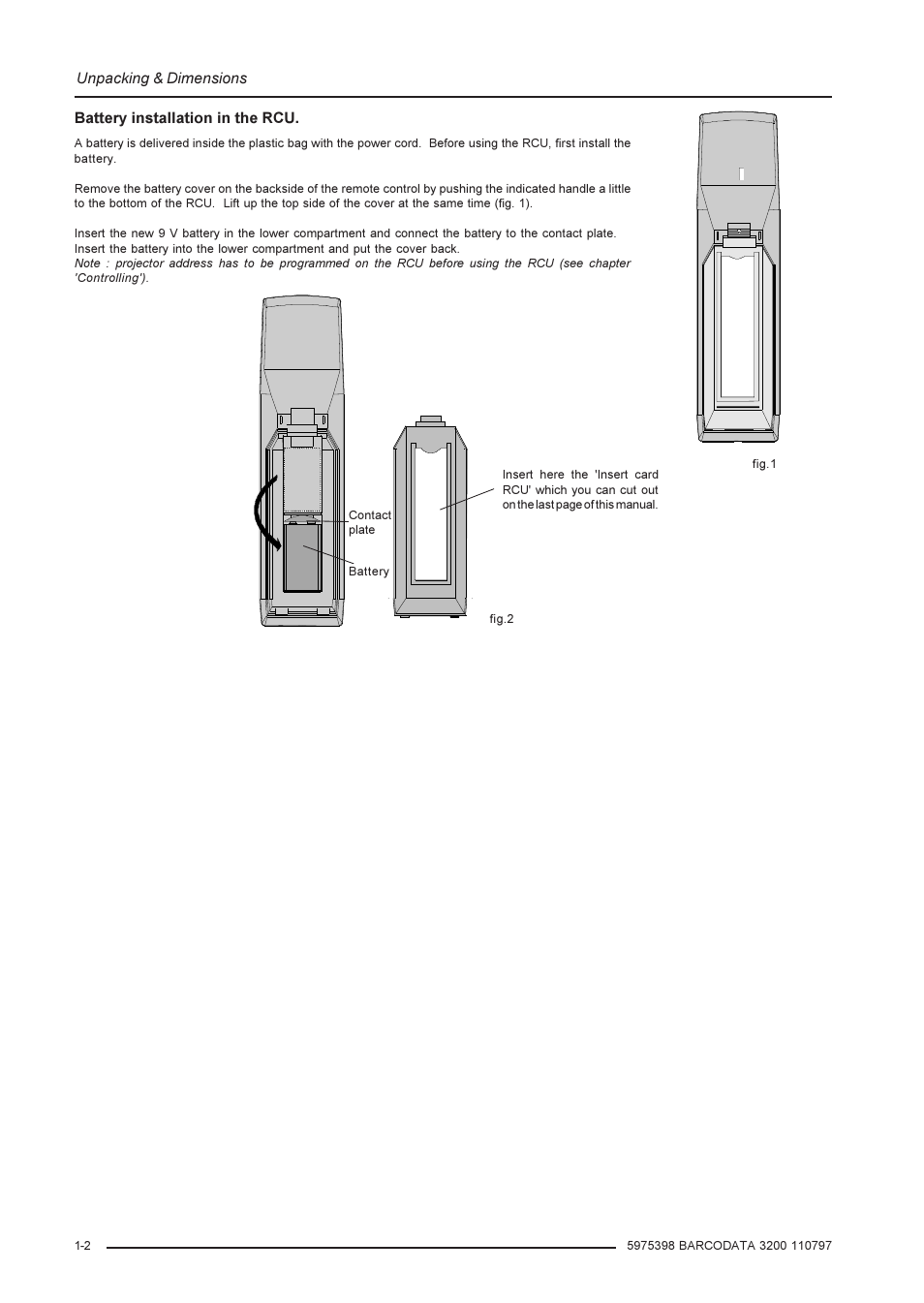 Barco R9001190 User Manual | Page 6 / 48