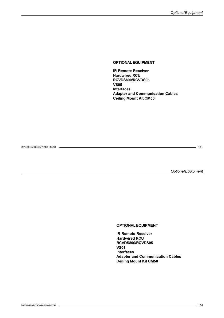 Barco R9001070 User Manual | Page 108 / 121