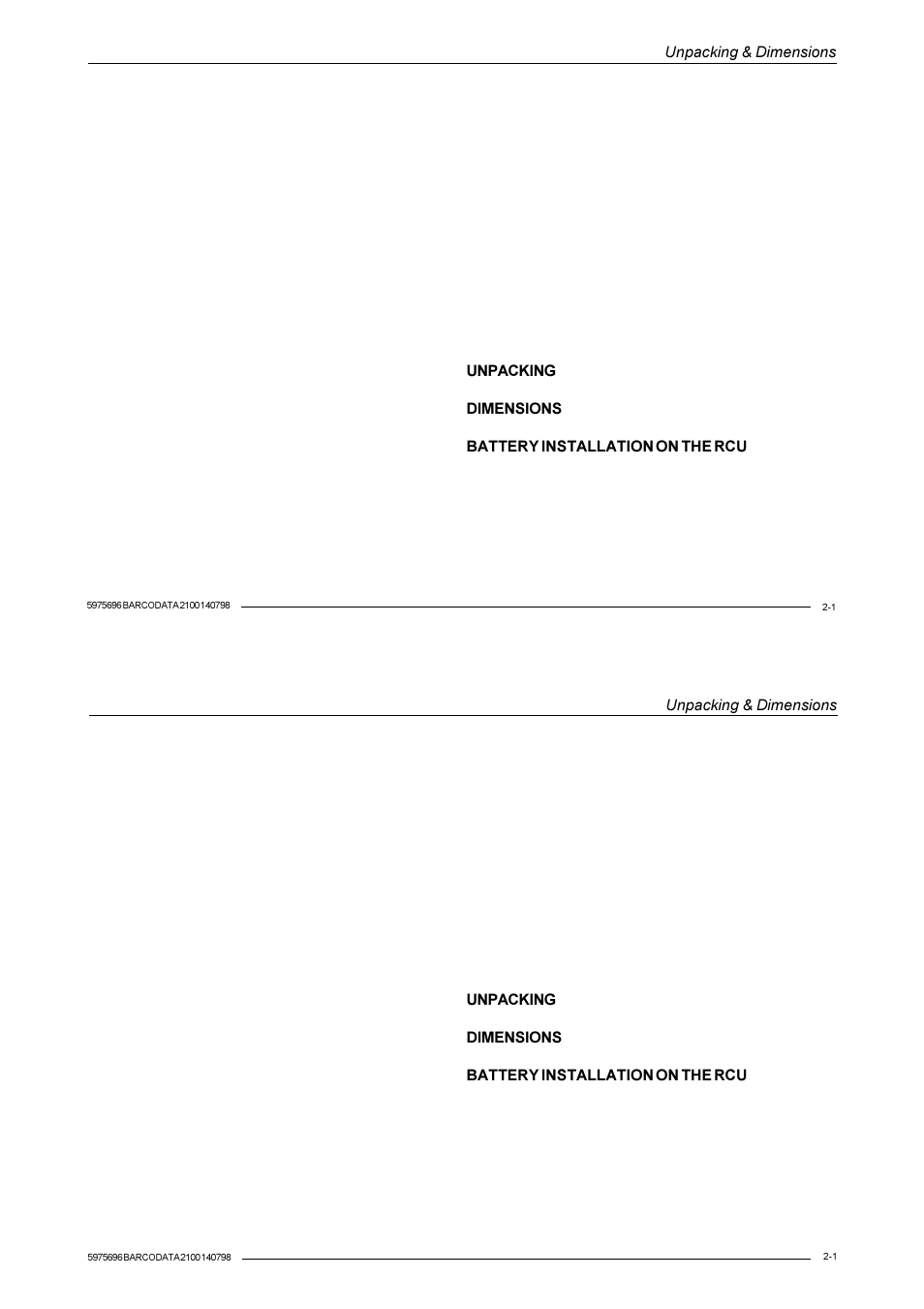 Barco R9001070 User Manual | Page 21 / 121