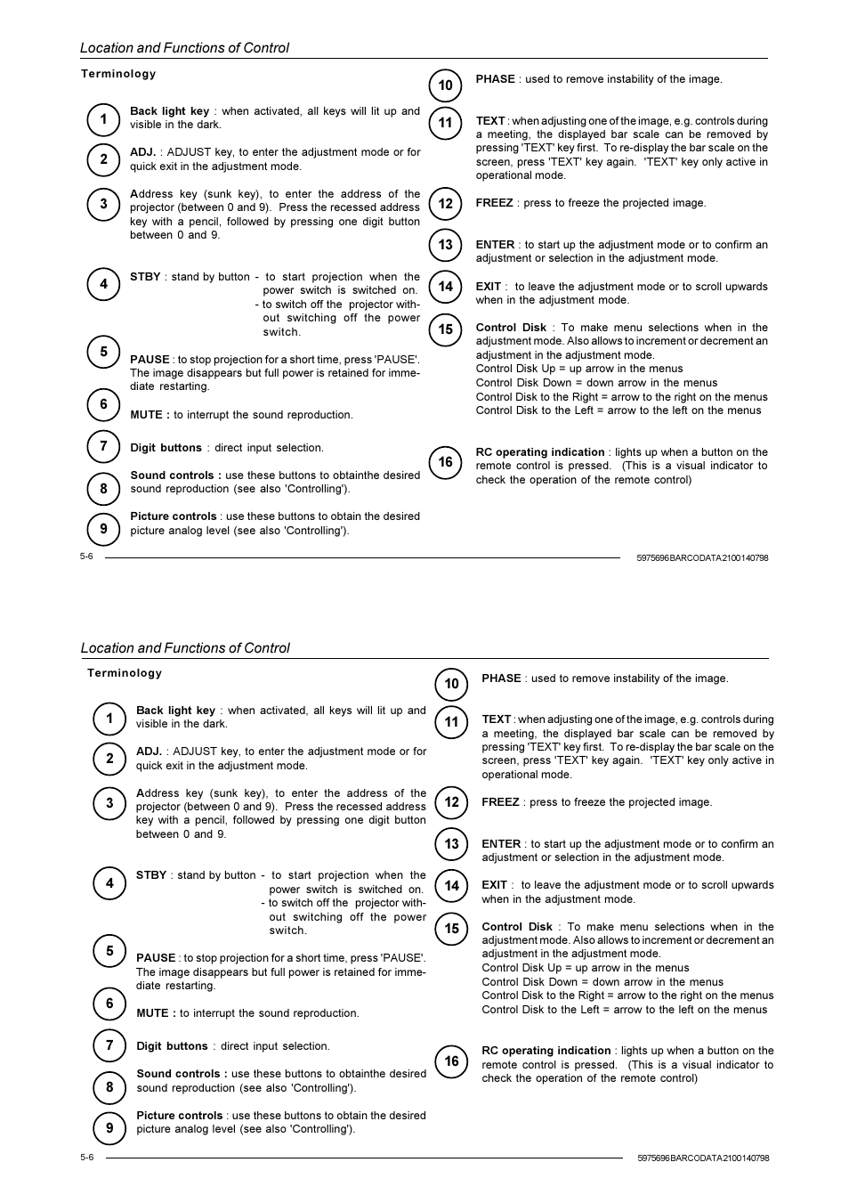 Barco R9001070 User Manual | Page 40 / 121