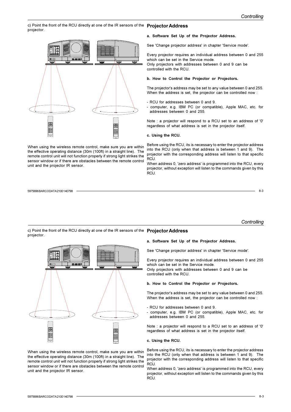 Barco R9001070 User Manual | Page 57 / 121