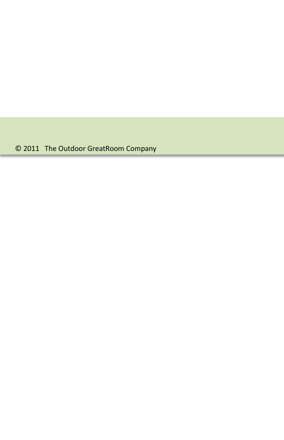 Outdoor Great Room Grandstone Fire Pit User Manual | Page 12 / 12
