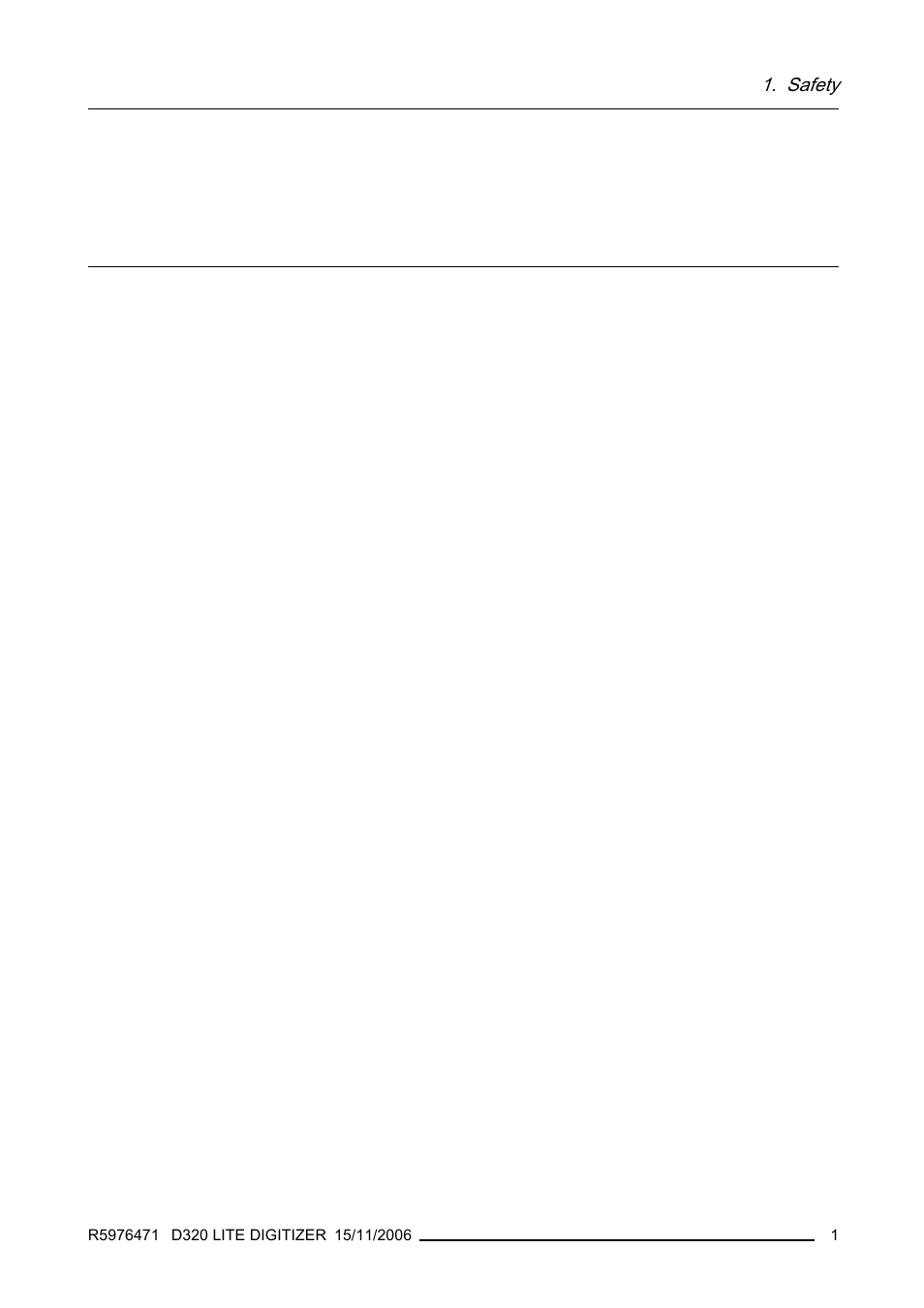 Safety, 1 important safety instructions | Barco R9851560 User Manual | Page 5 / 31