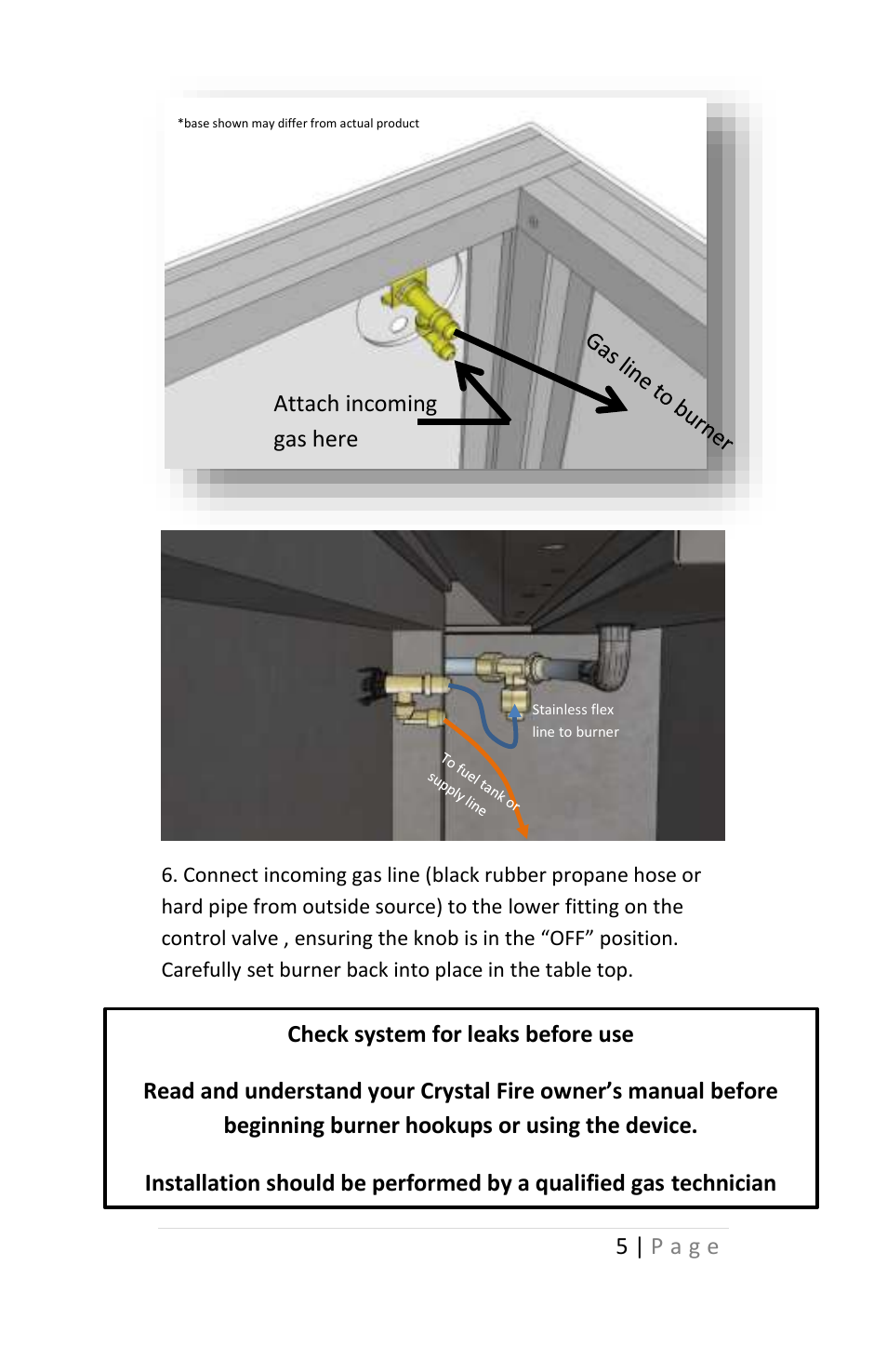 Outdoor Great Room The Pointe Fire Pit User Manual | Page 5 / 10