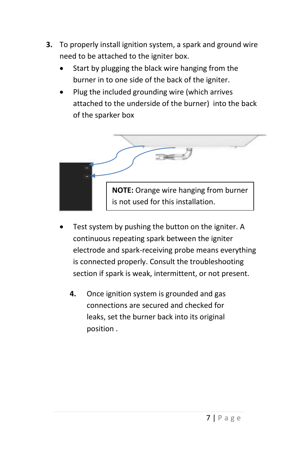 Outdoor Great Room The Pointe Fire Pit User Manual | Page 7 / 10