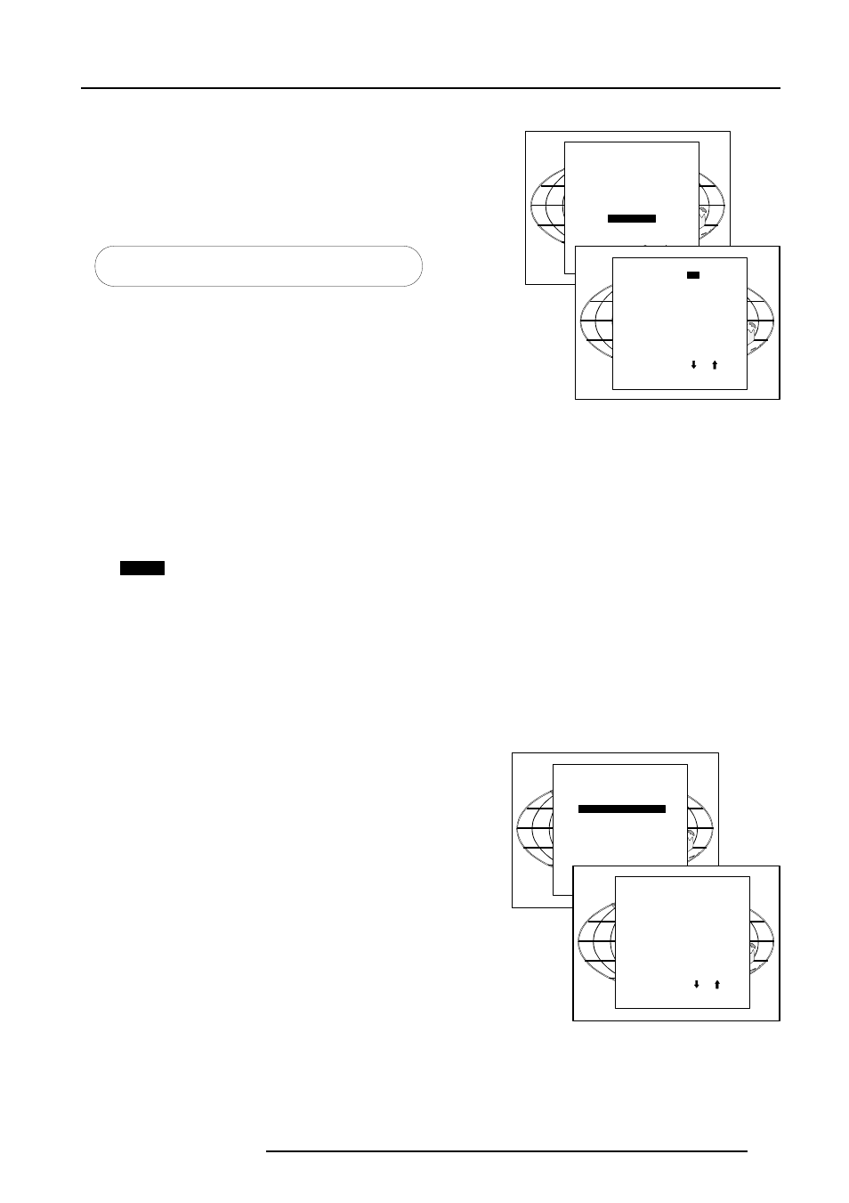 Service mode, Barco_logo, Enter | Barco, Exit | Barco R9002120 User Manual | Page 43 / 57