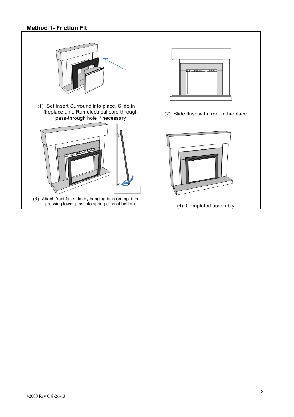 Outdoor Great Room GI-29 Insert surrounds IS-42 User Manual | Page 5 / 9