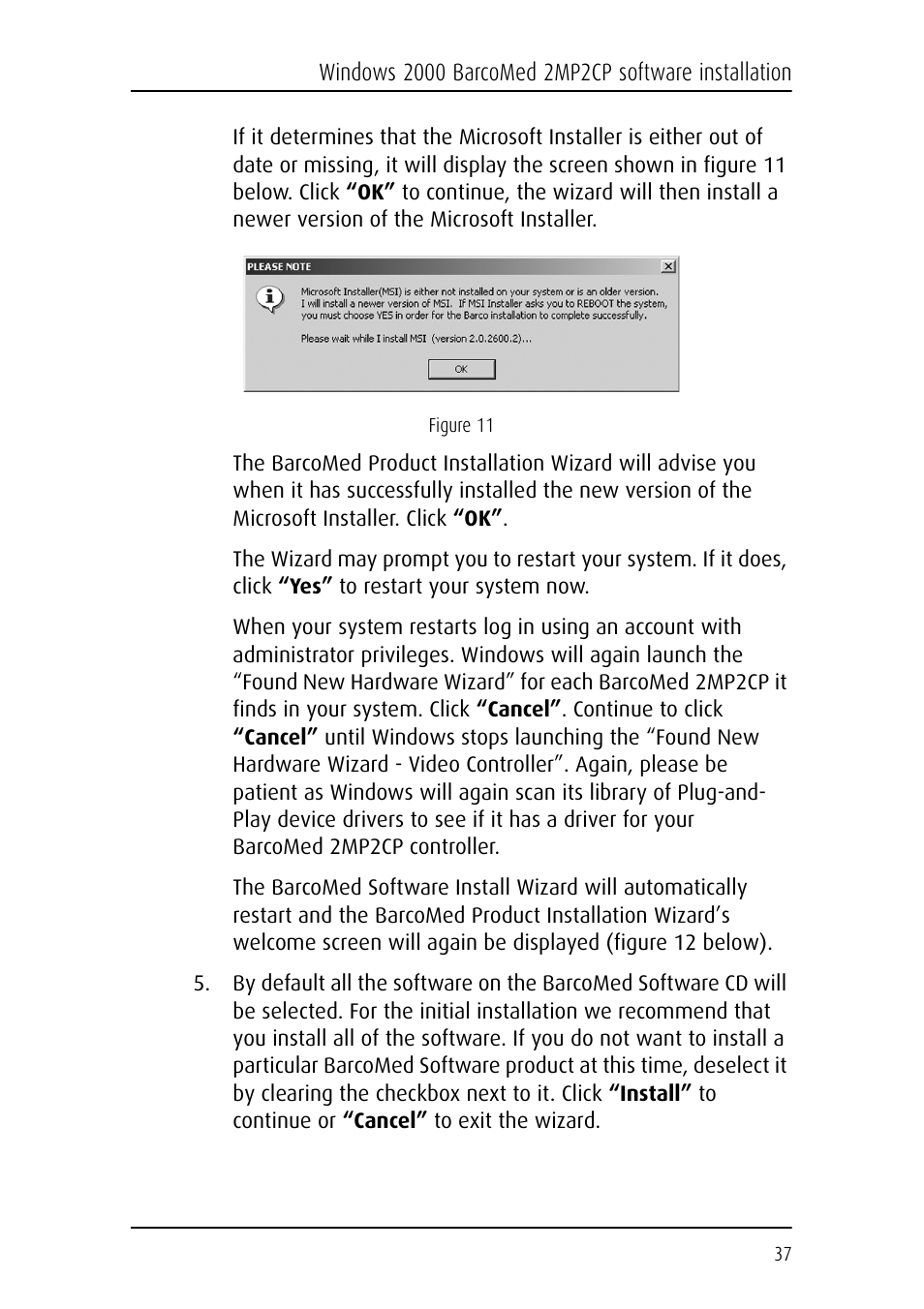 Barco DICOM THEATER MGP 15 User Manual | Page 37 / 102