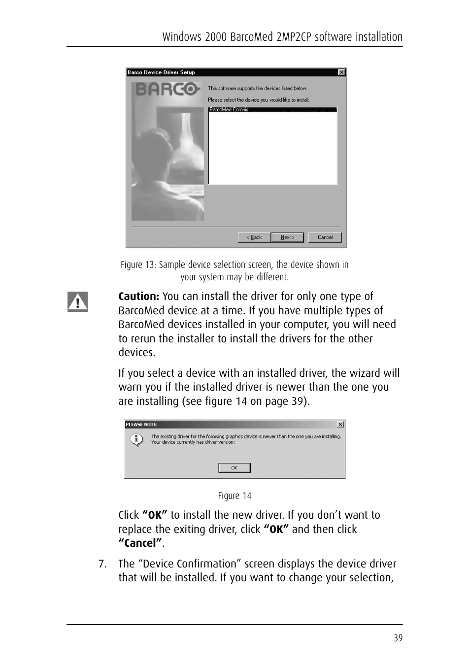 Barco DICOM THEATER MGP 15 User Manual | Page 39 / 102
