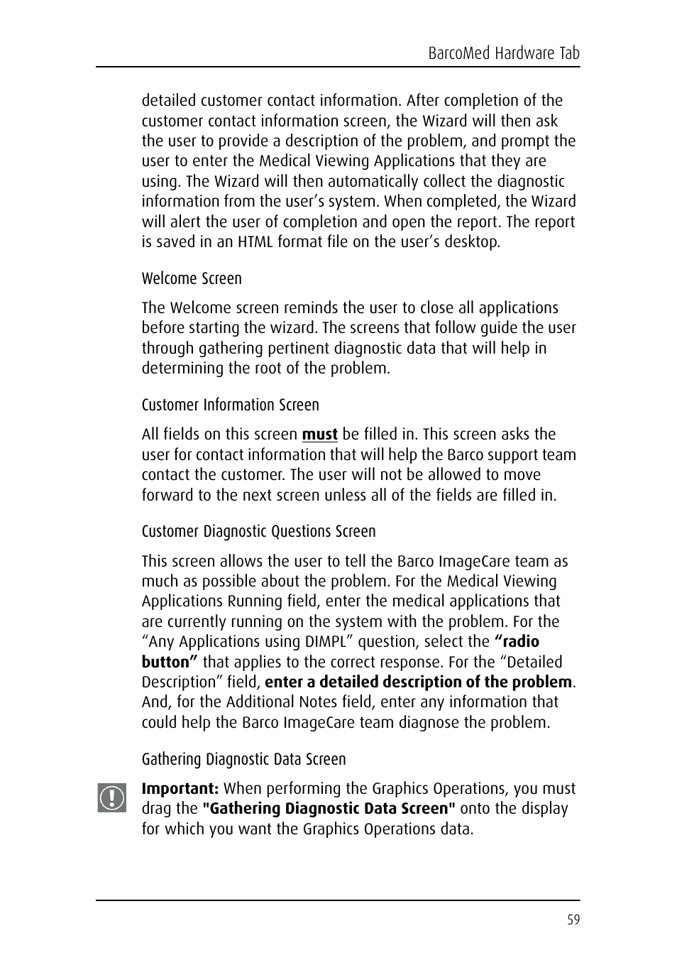 Barco DICOM THEATER MGP 15 User Manual | Page 59 / 102